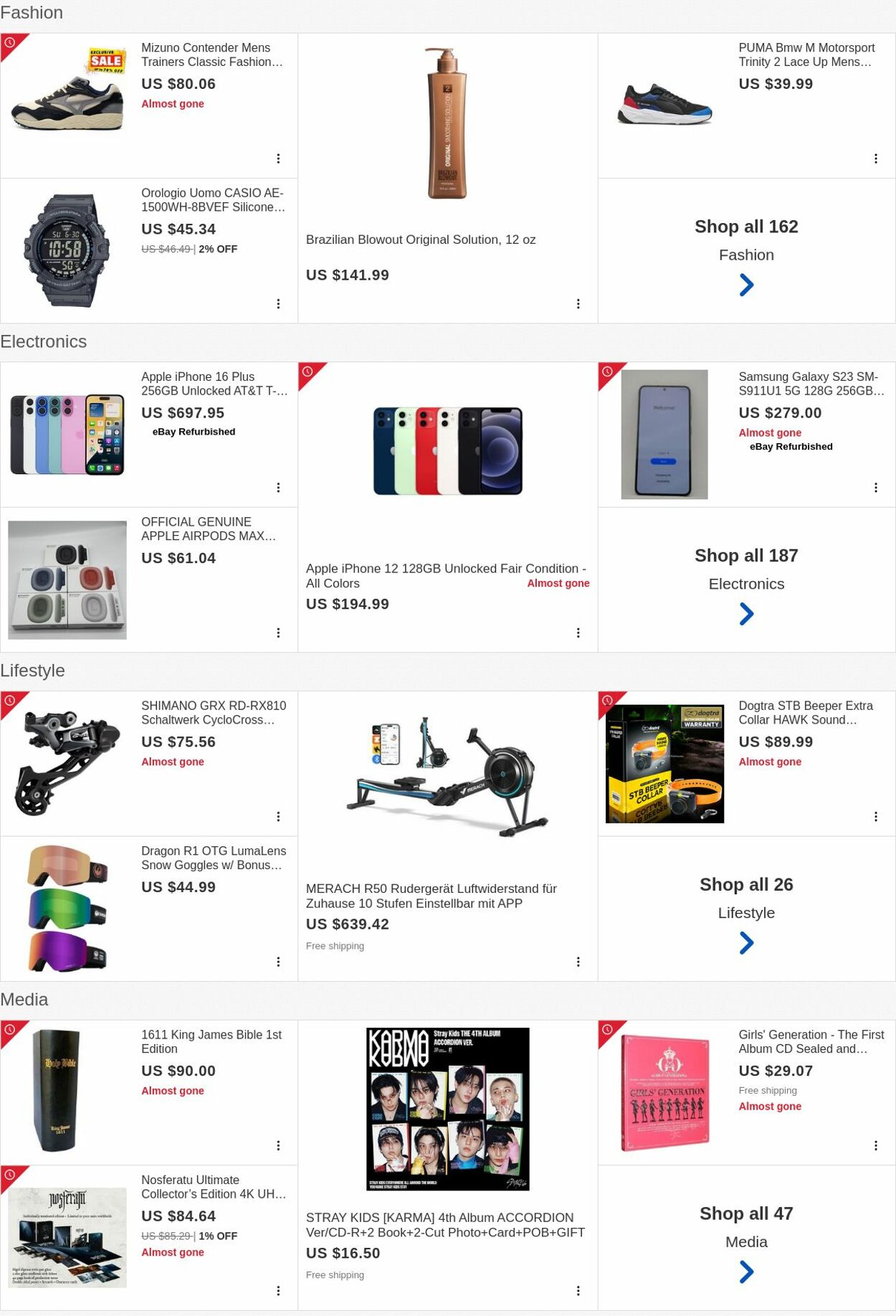 Weekly ad eBay 10/27/2025 - 11/05/2025