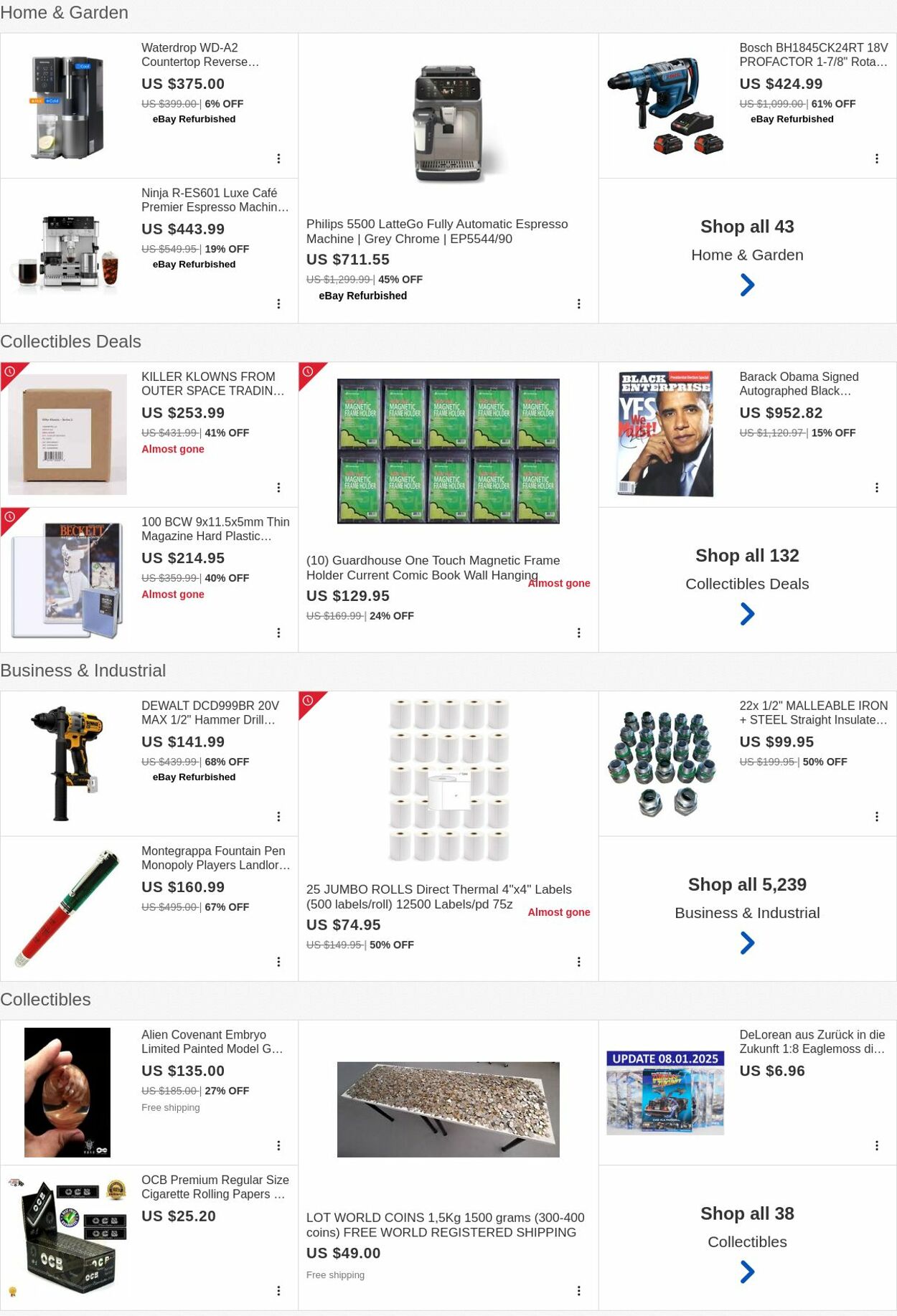 Weekly ad eBay 10/27/2025 - 11/05/2025