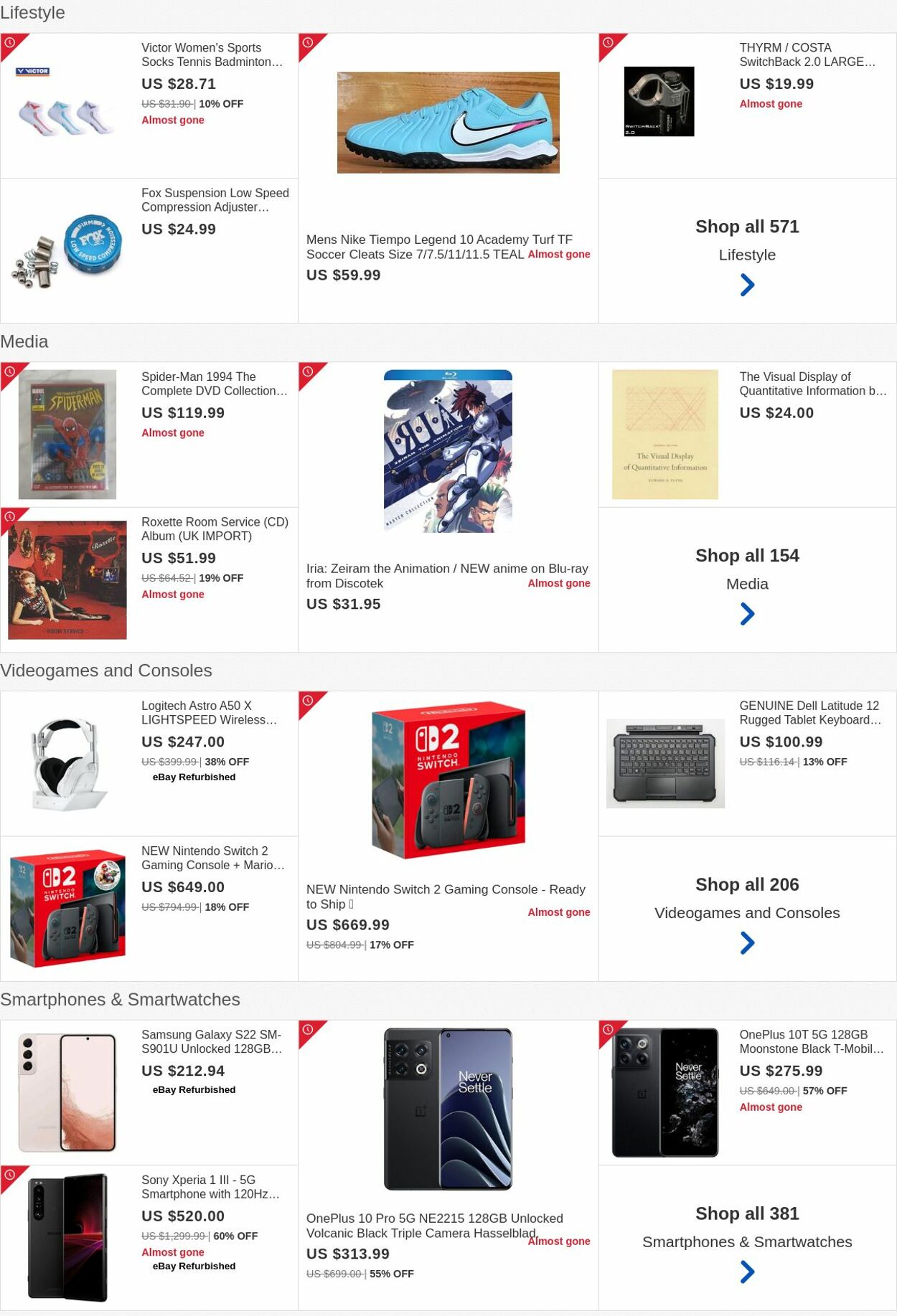 Weekly ad eBay 08/04/2025 - 08/13/2025