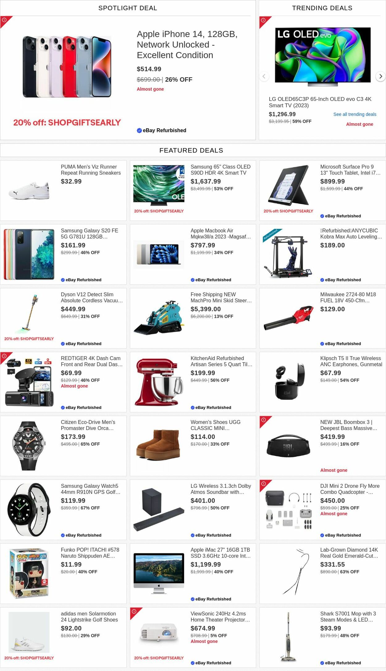 Weekly ad eBay 10/21/2024 - 10/30/2024