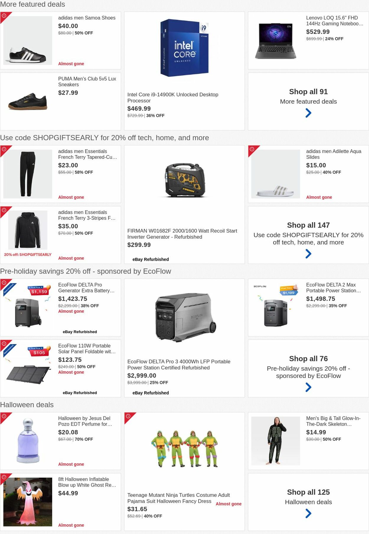 Weekly ad eBay 10/21/2024 - 10/30/2024