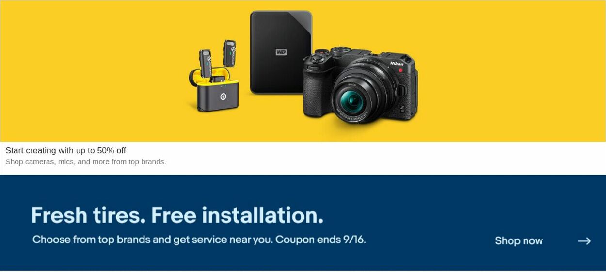 Weekly ad eBay 09/09/2024 - 09/18/2024