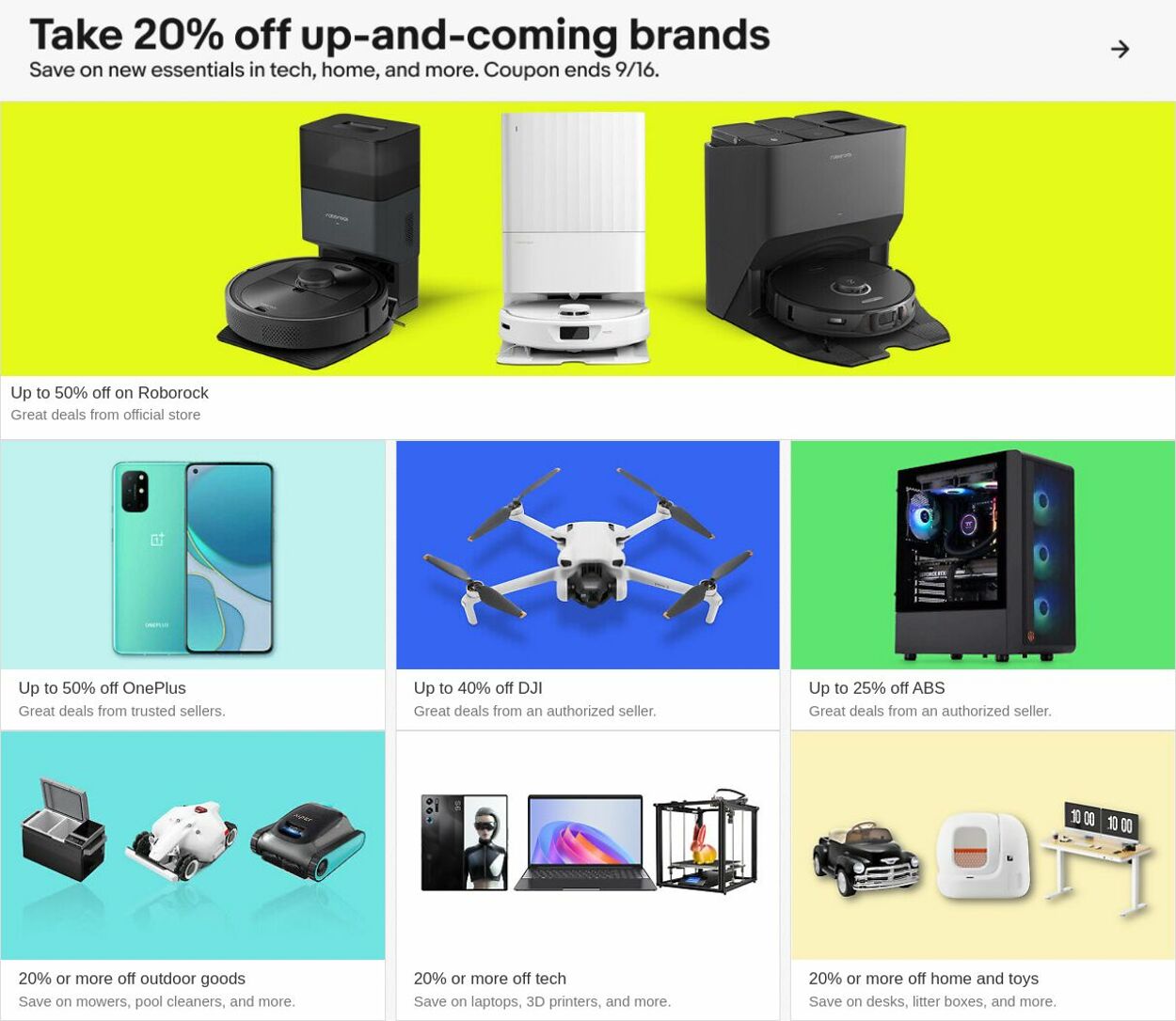 Weekly ad eBay 09/09/2024 - 09/18/2024