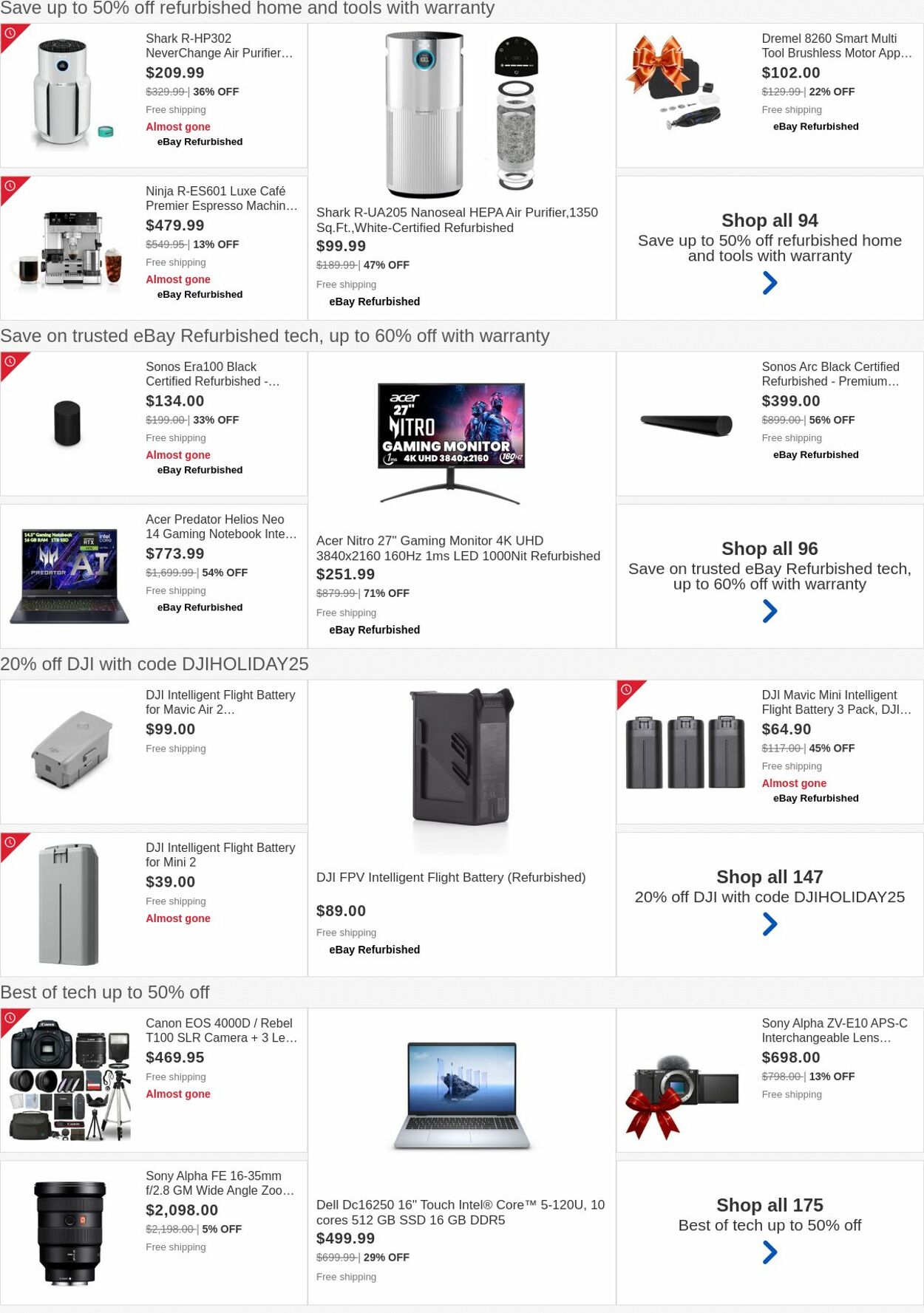 Weekly ad eBay 12/08/2025 - 12/17/2025
