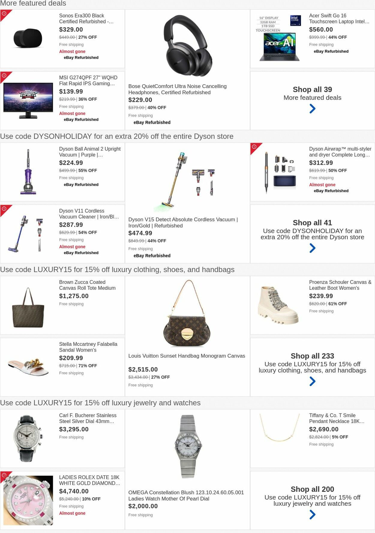 Weekly ad eBay 12/08/2025 - 12/17/2025
