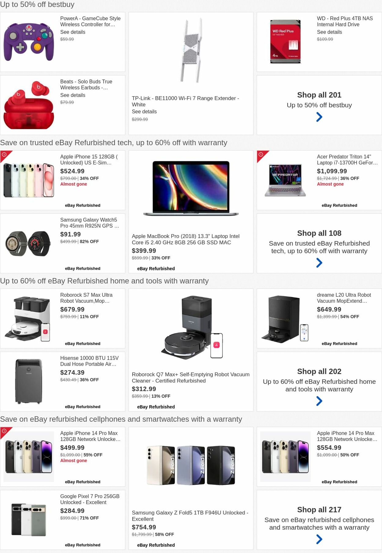 Weekly ad eBay 12/02/2024 - 12/11/2024