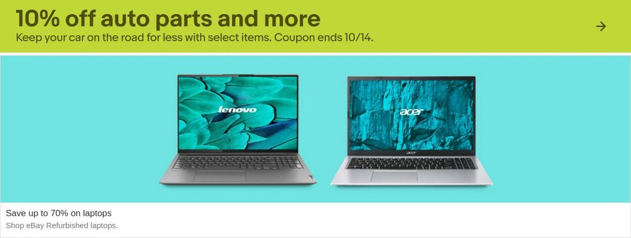 Weekly ad eBay 10/06/2025 - 10/15/2025