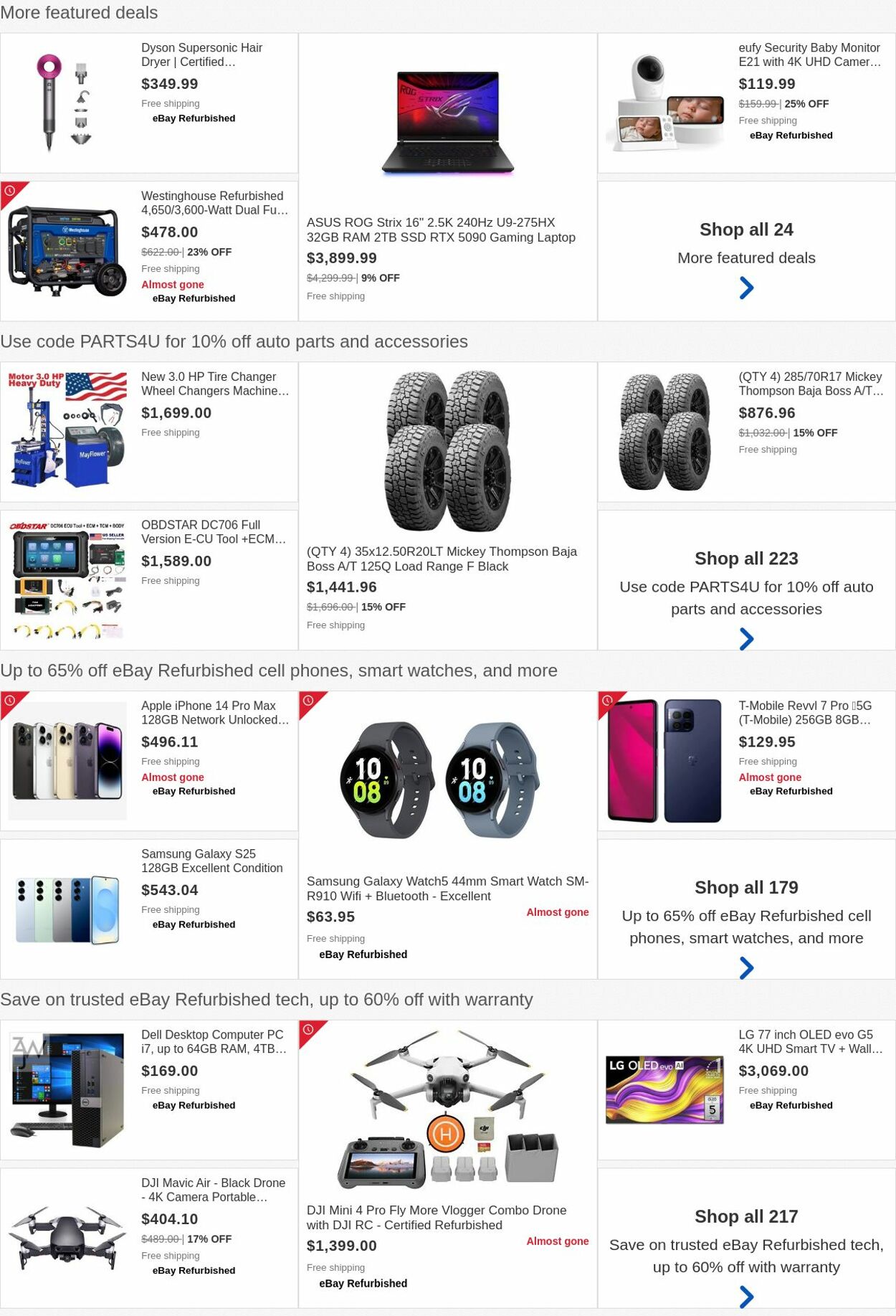 Weekly ad eBay 10/06/2025 - 10/15/2025