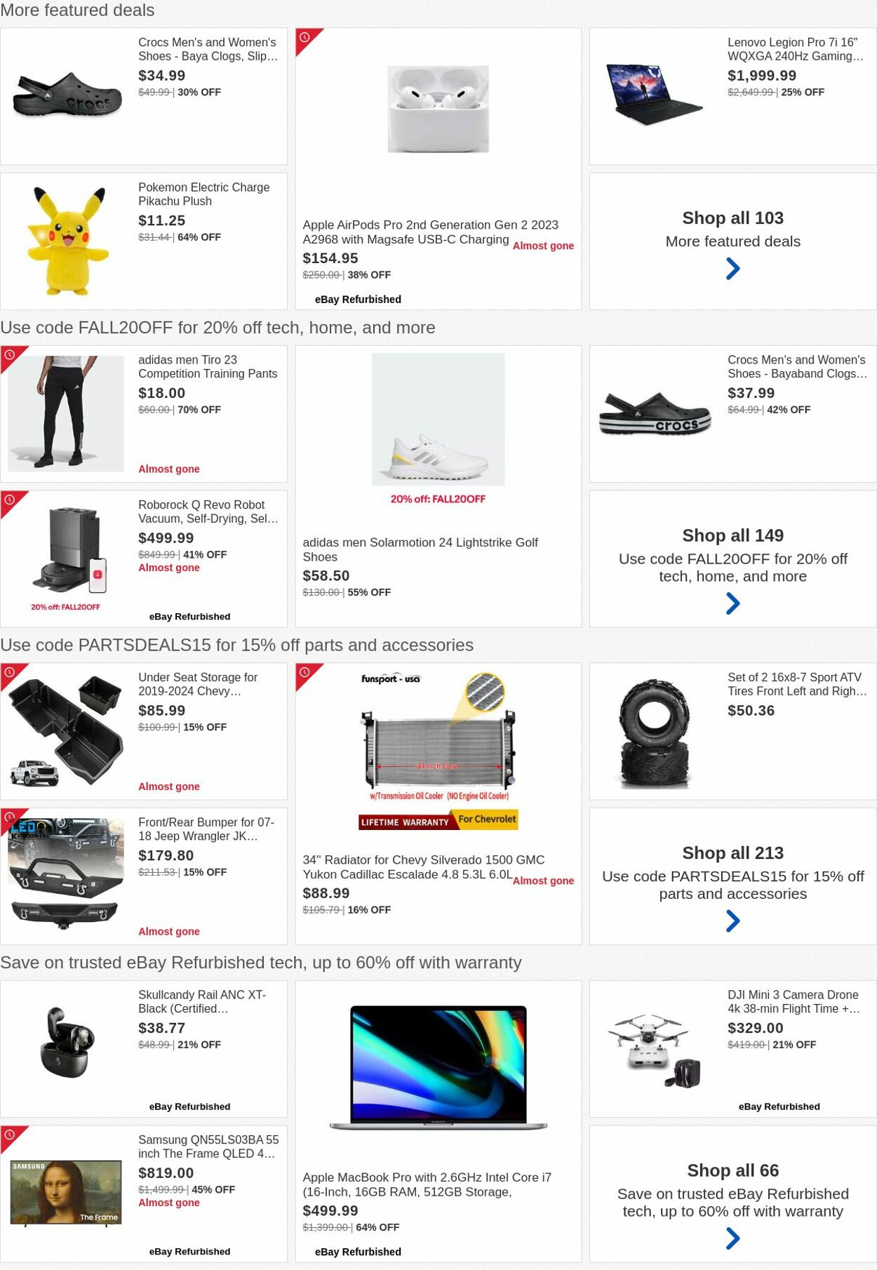 Weekly ad eBay 09/30/2024 - 10/09/2024