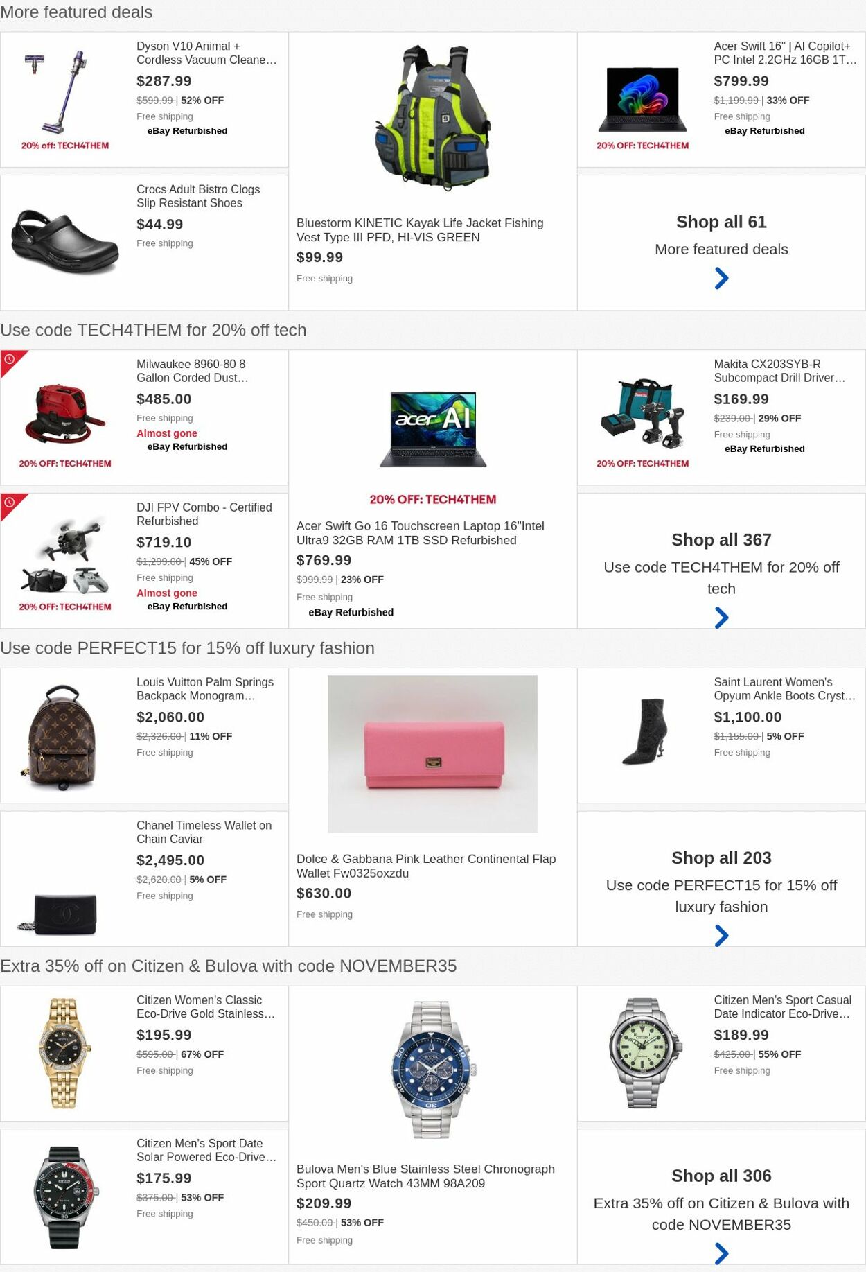 Weekly ad eBay 11/10/2025 - 11/19/2025