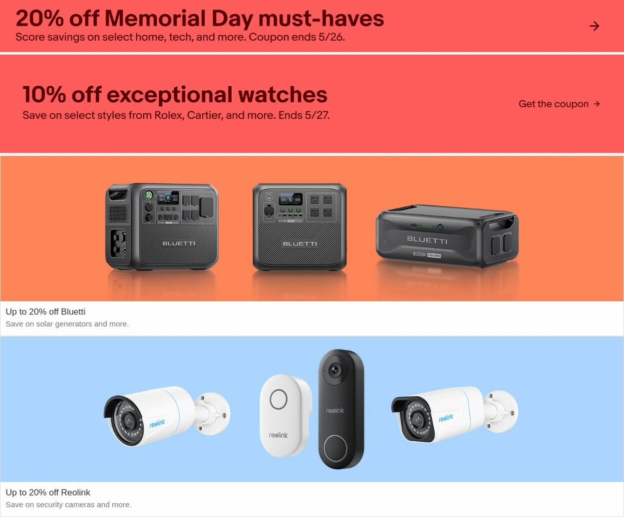 Weekly ad eBay 05/26/2025 - 06/04/2025