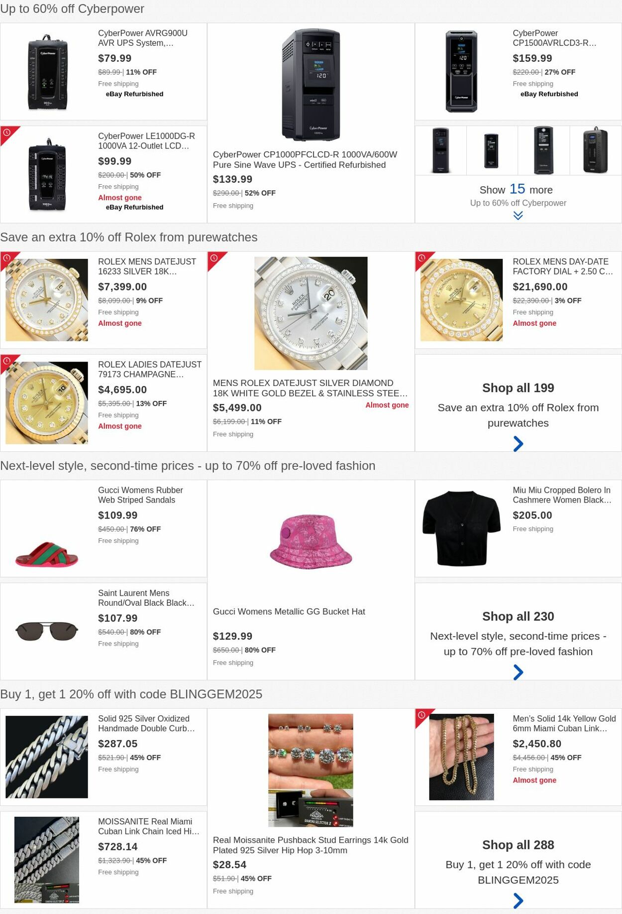 Weekly ad eBay 06/30/2025 - 07/09/2025