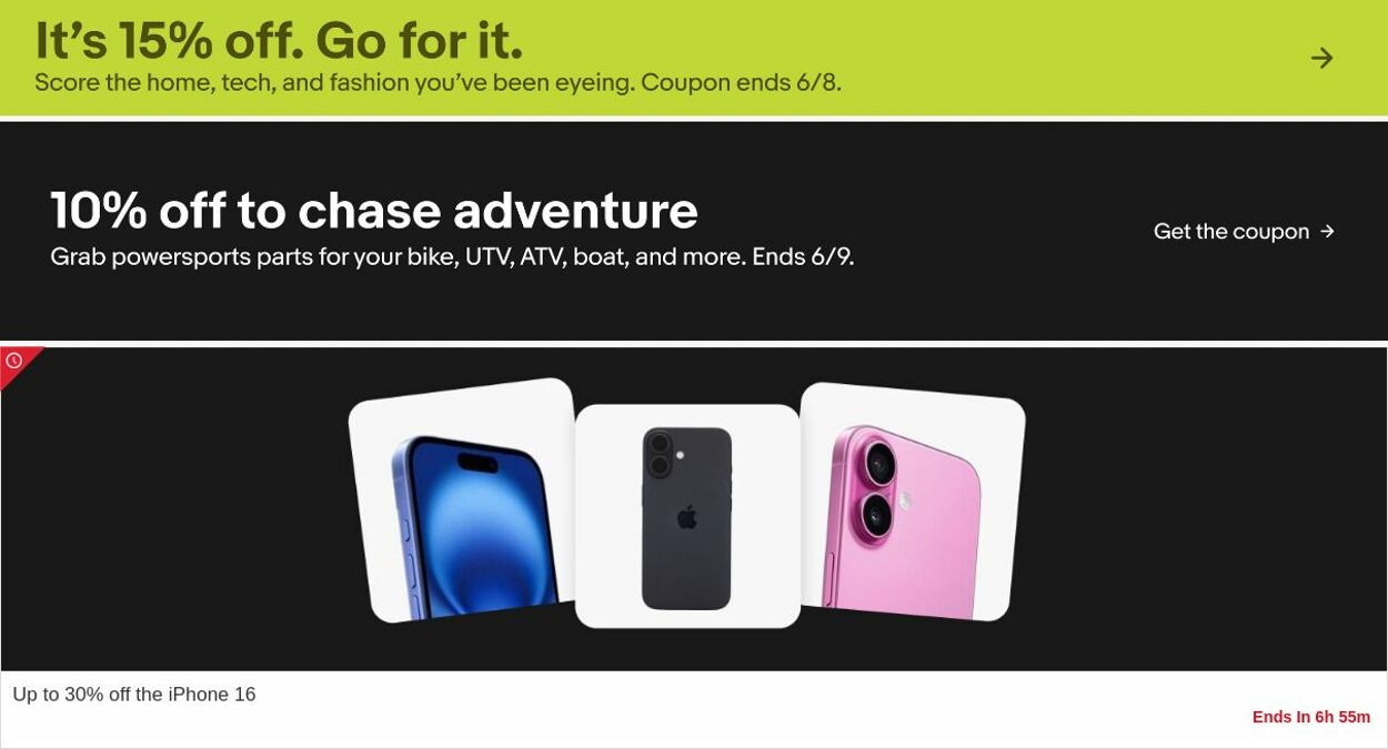 Weekly ad eBay 06/09/2025 - 06/18/2025