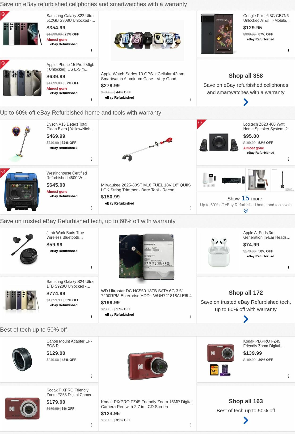 Weekly ad eBay 06/09/2025 - 06/18/2025