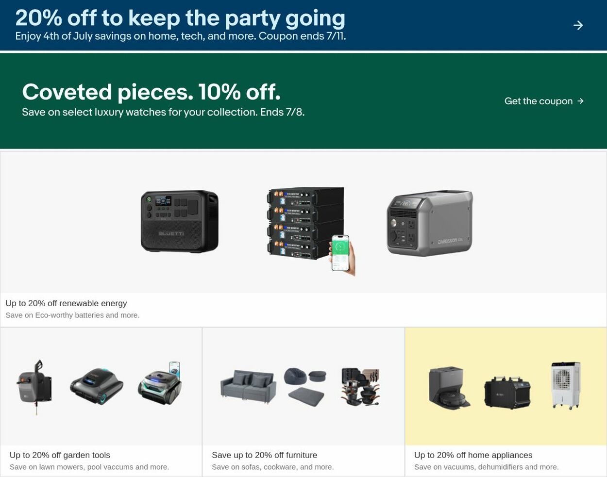 Weekly ad eBay 07/07/2025 - 07/16/2025