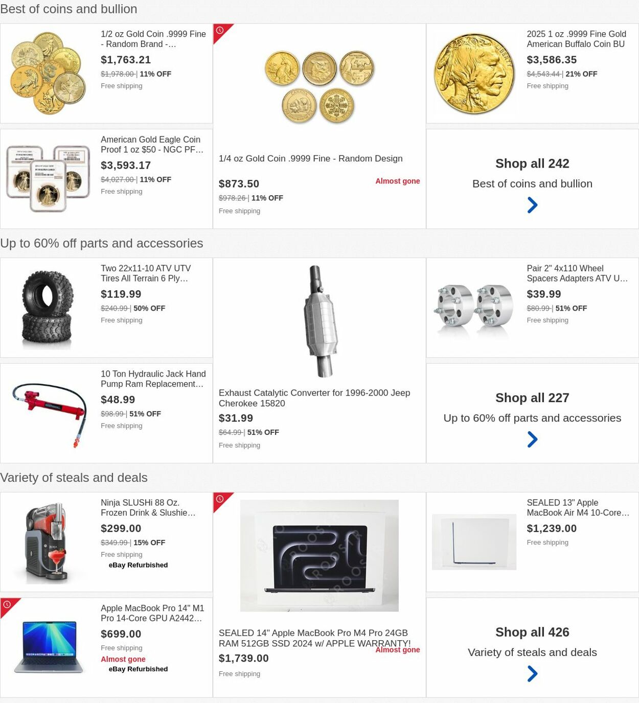 Weekly ad eBay 07/07/2025 - 07/16/2025