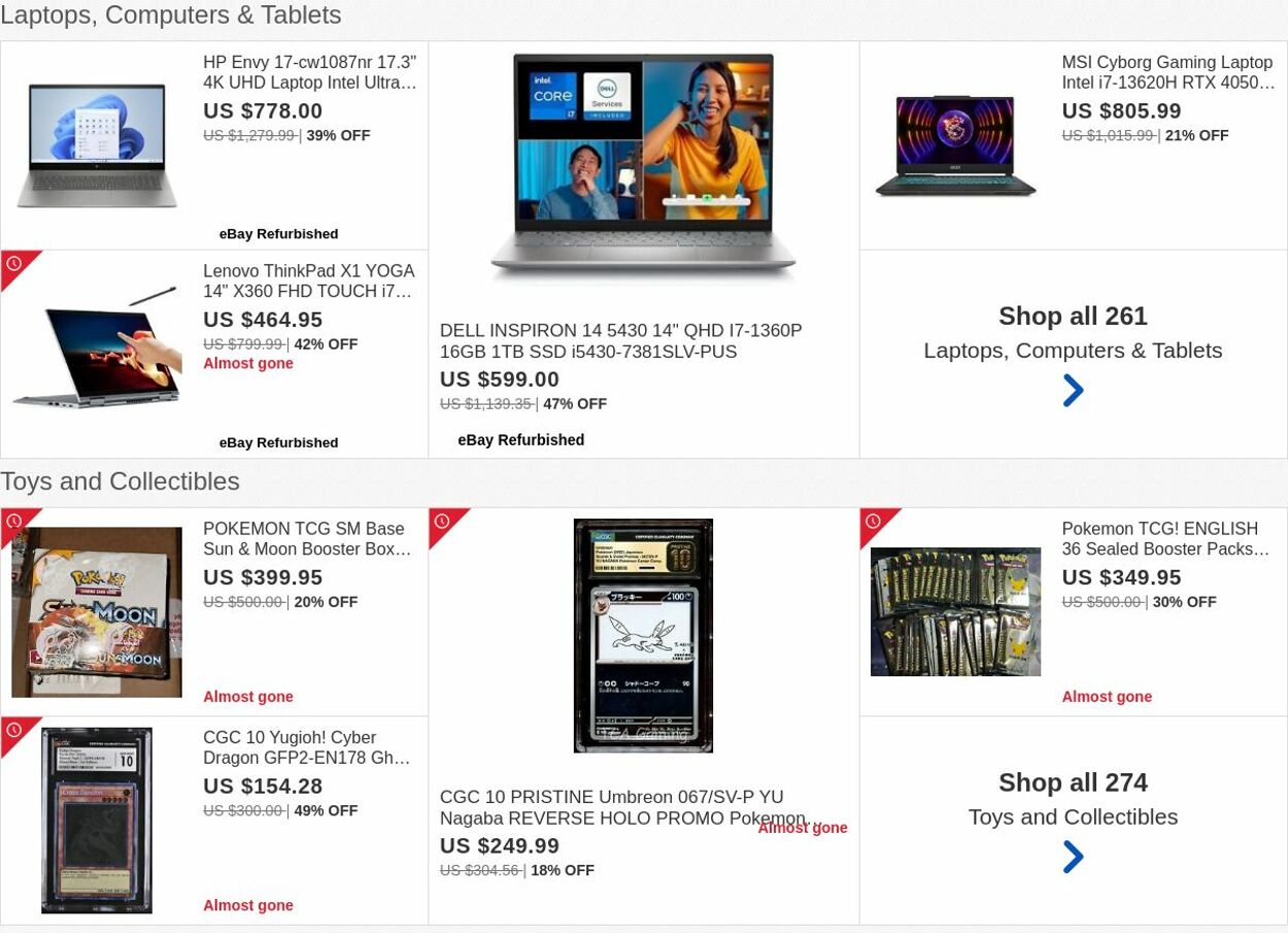 Weekly ad eBay 01/13/2025 - 01/22/2025