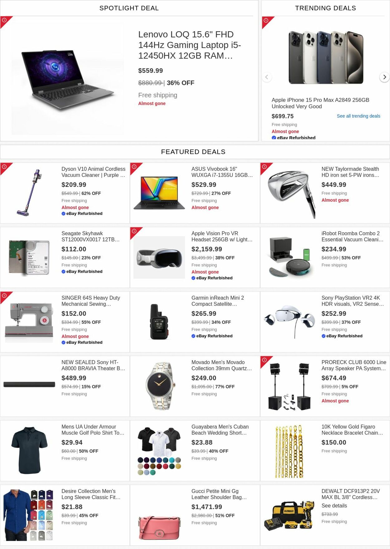 Weekly ad eBay 07/14/2025 - 07/23/2025