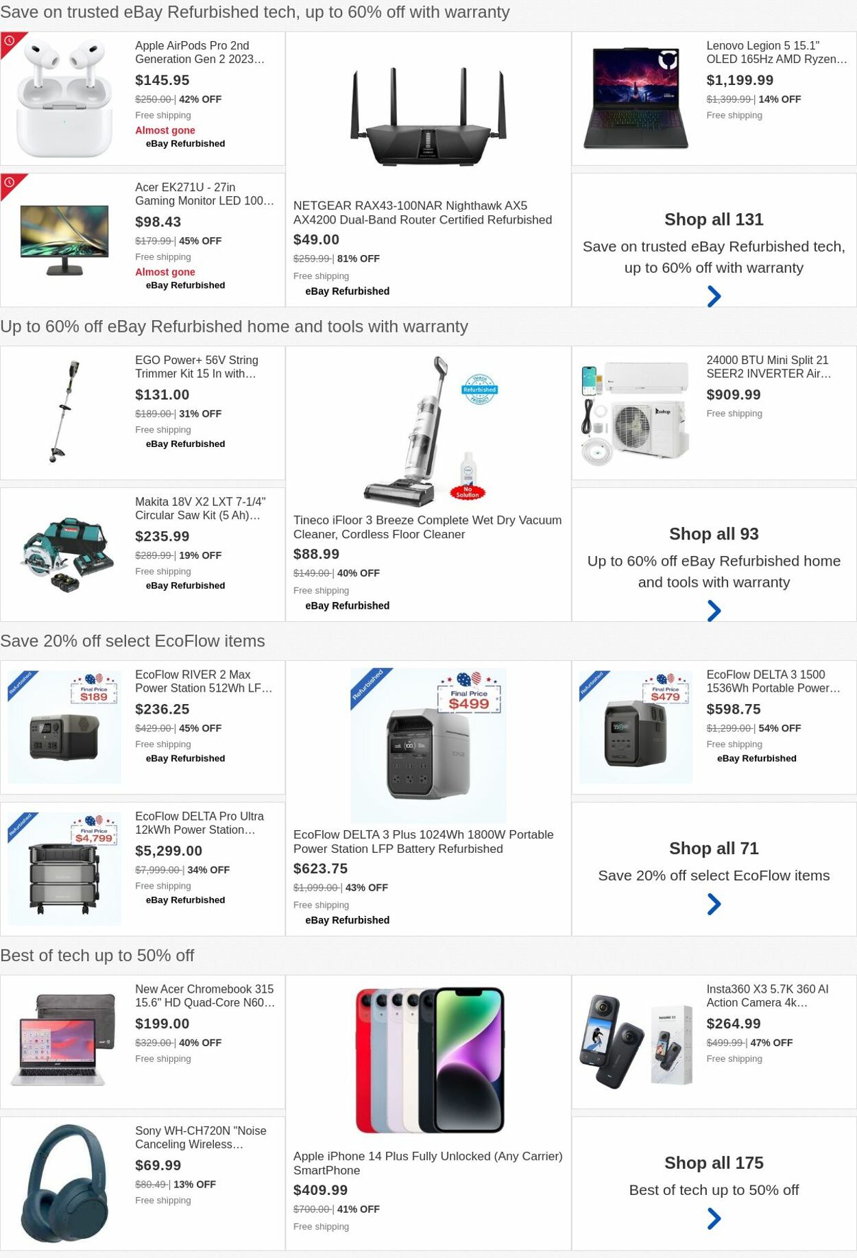 Weekly ad eBay 07/14/2025 - 07/23/2025