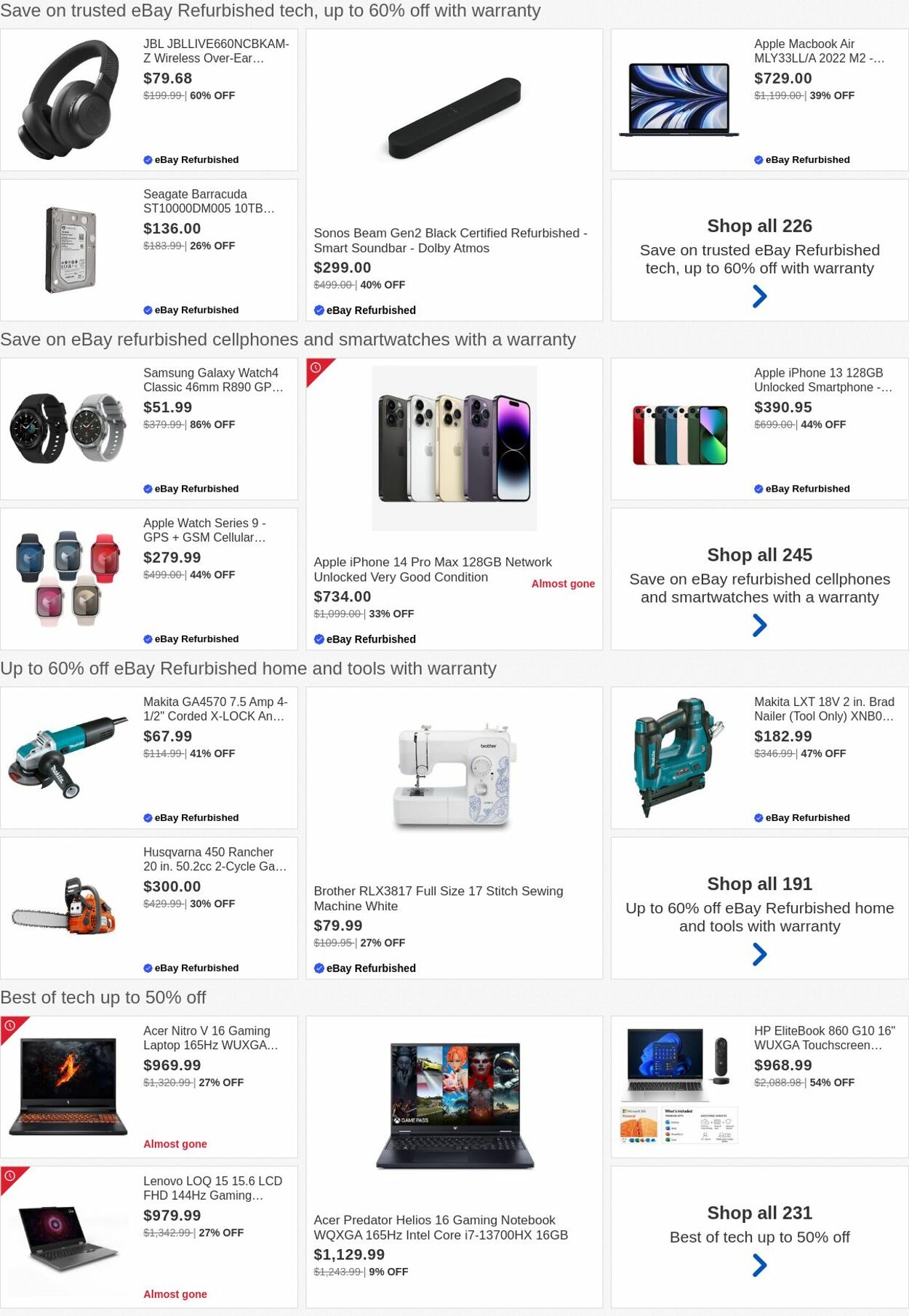 Weekly ad eBay 07/15/2024 - 07/24/2024