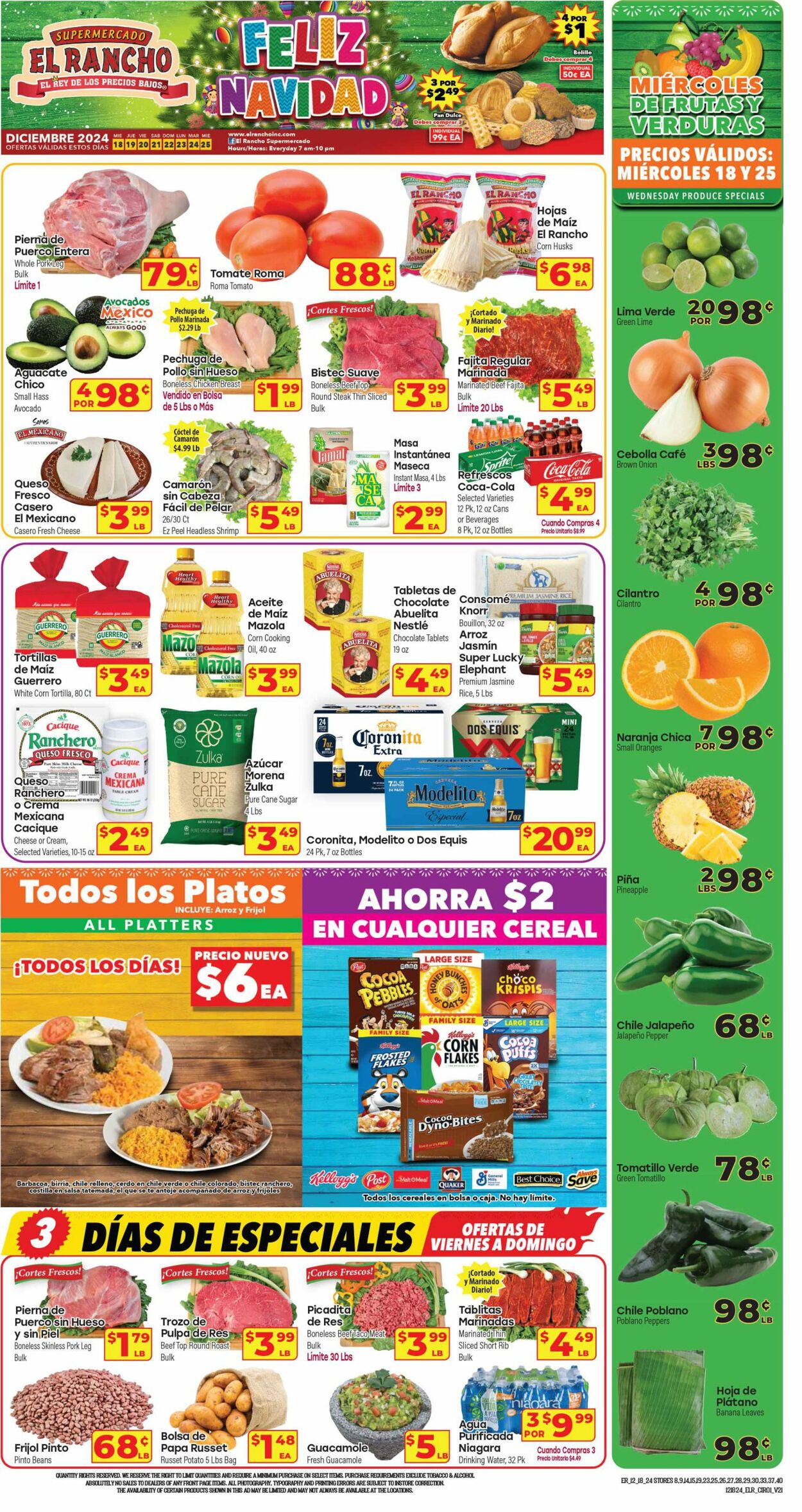 Weekly ad El Rancho - El Rancho Dec 25, 2024 - Dec 31, 2024