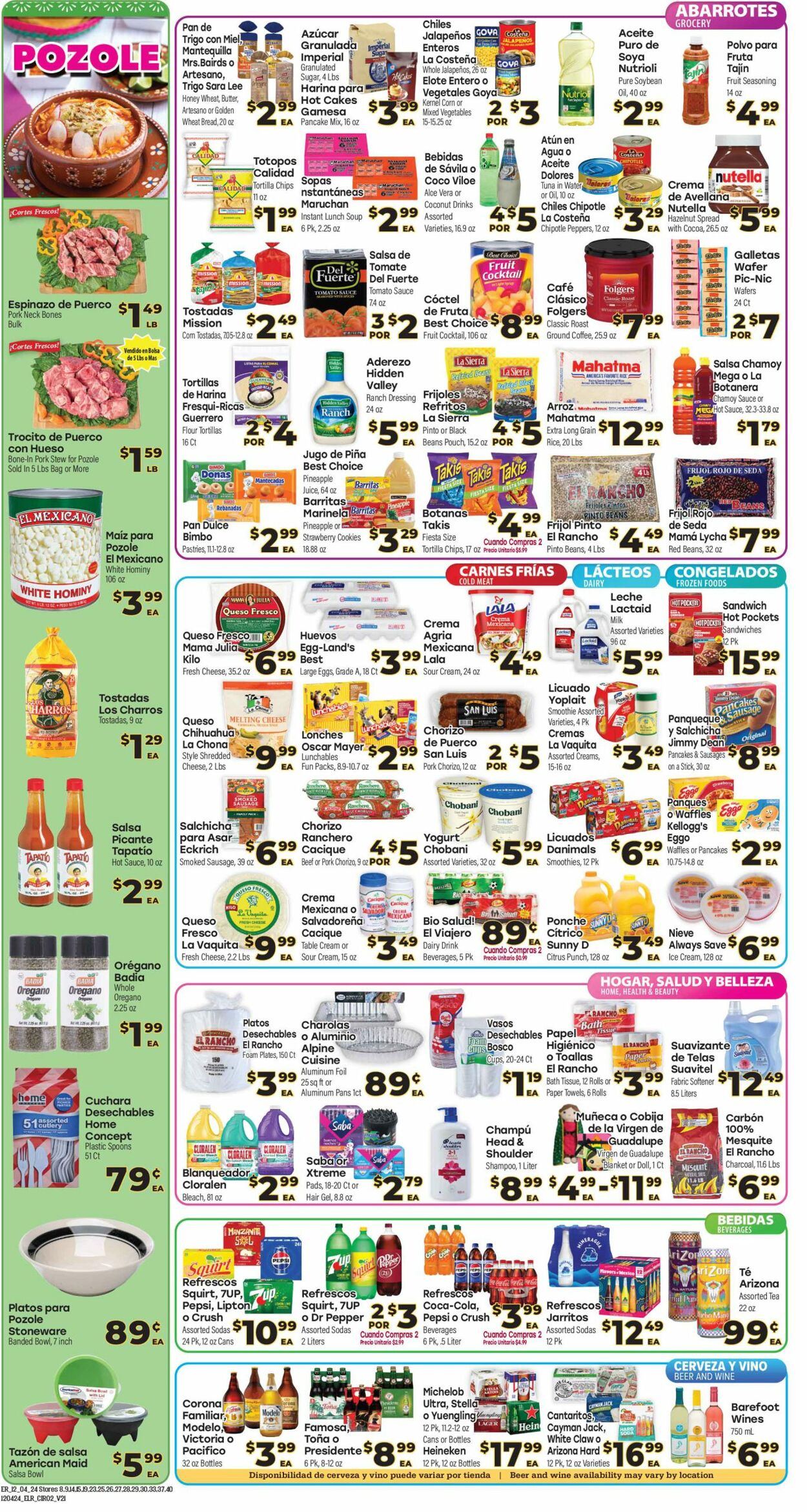 Weekly ad El Rancho 12/04/2024 - 12/10/2024