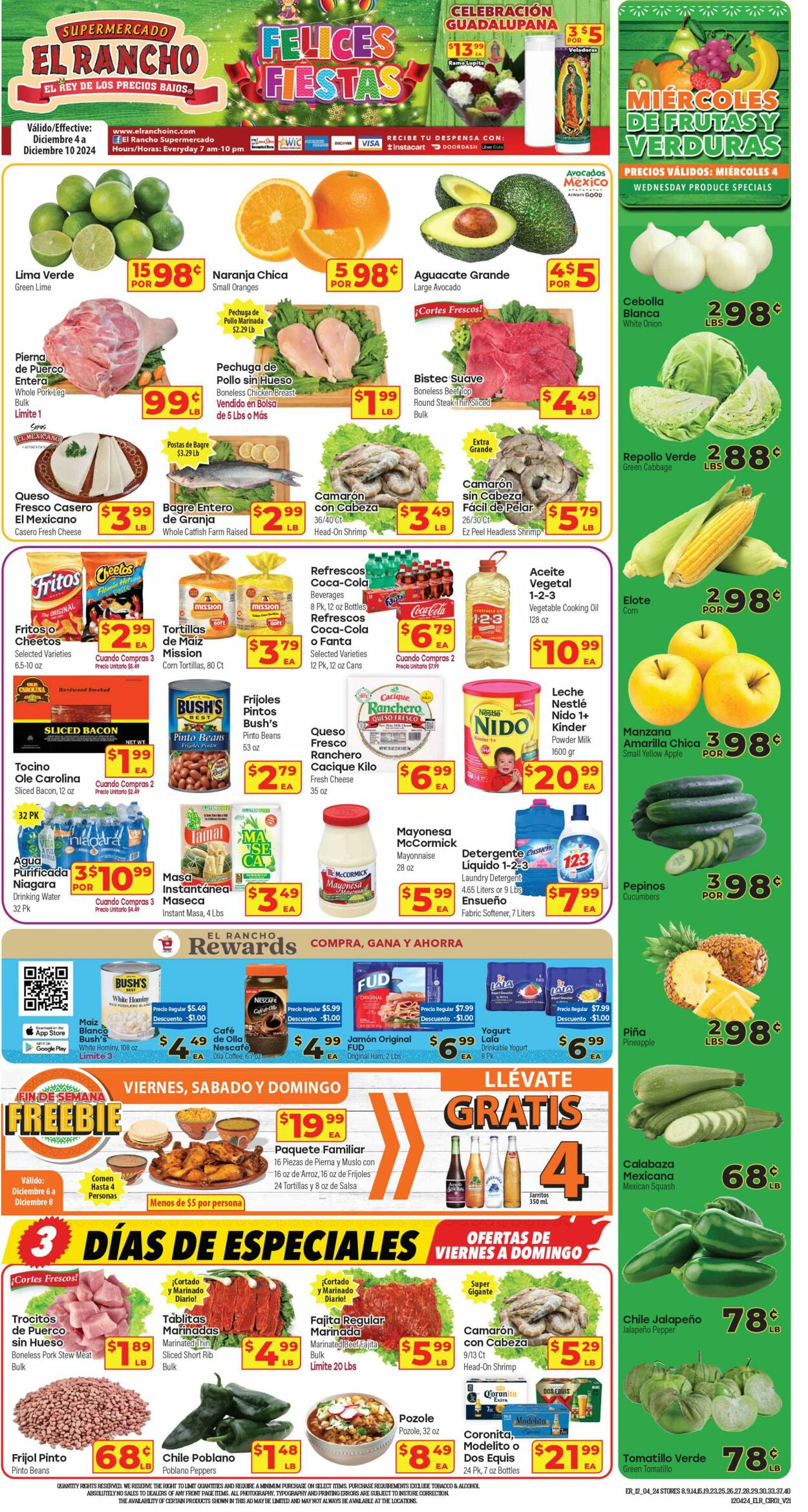 Weekly ad El Rancho 12/04/2024 - 12/10/2024