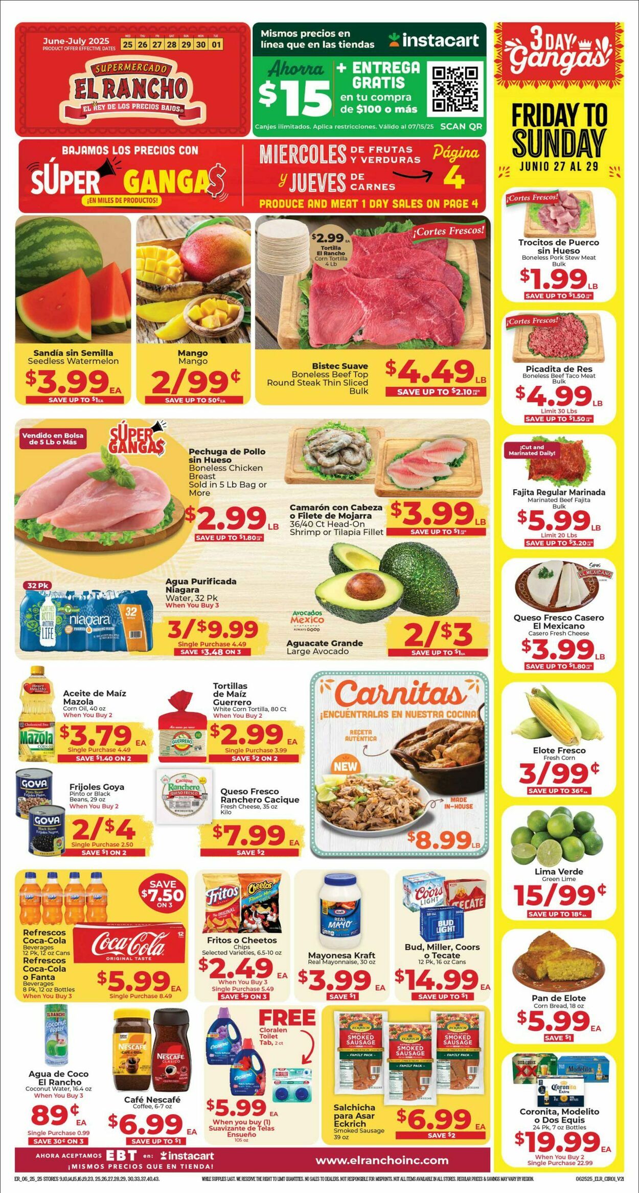 Weekly ad El Rancho 06/18/2025 - 06/24/2025