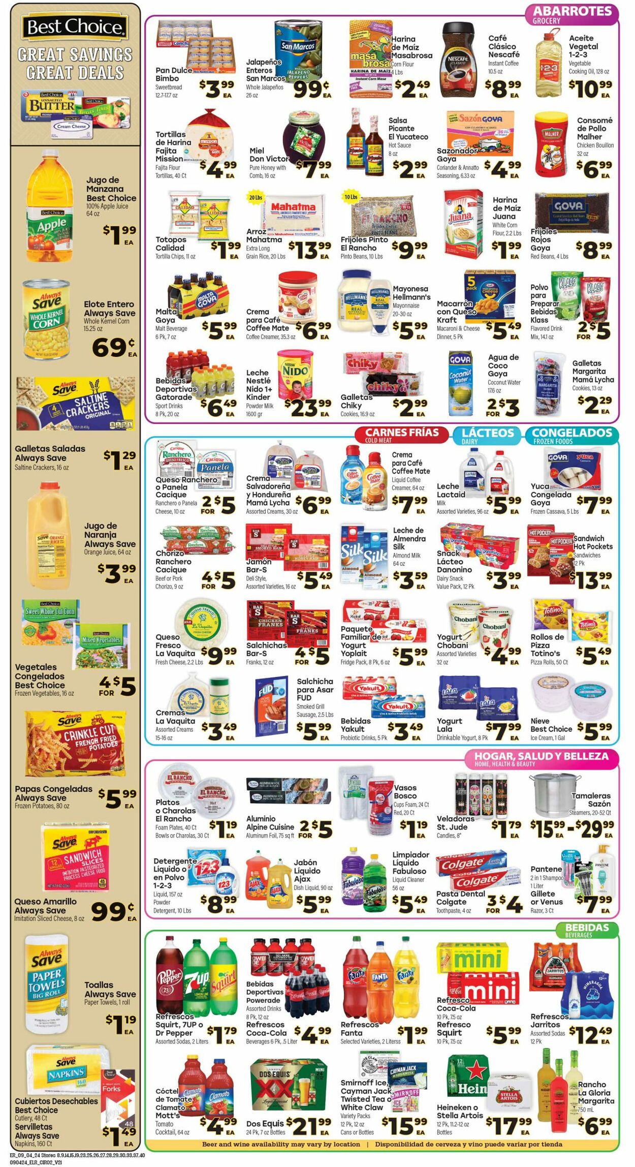 Weekly ad El Rancho 09/04/2024 - 09/10/2024