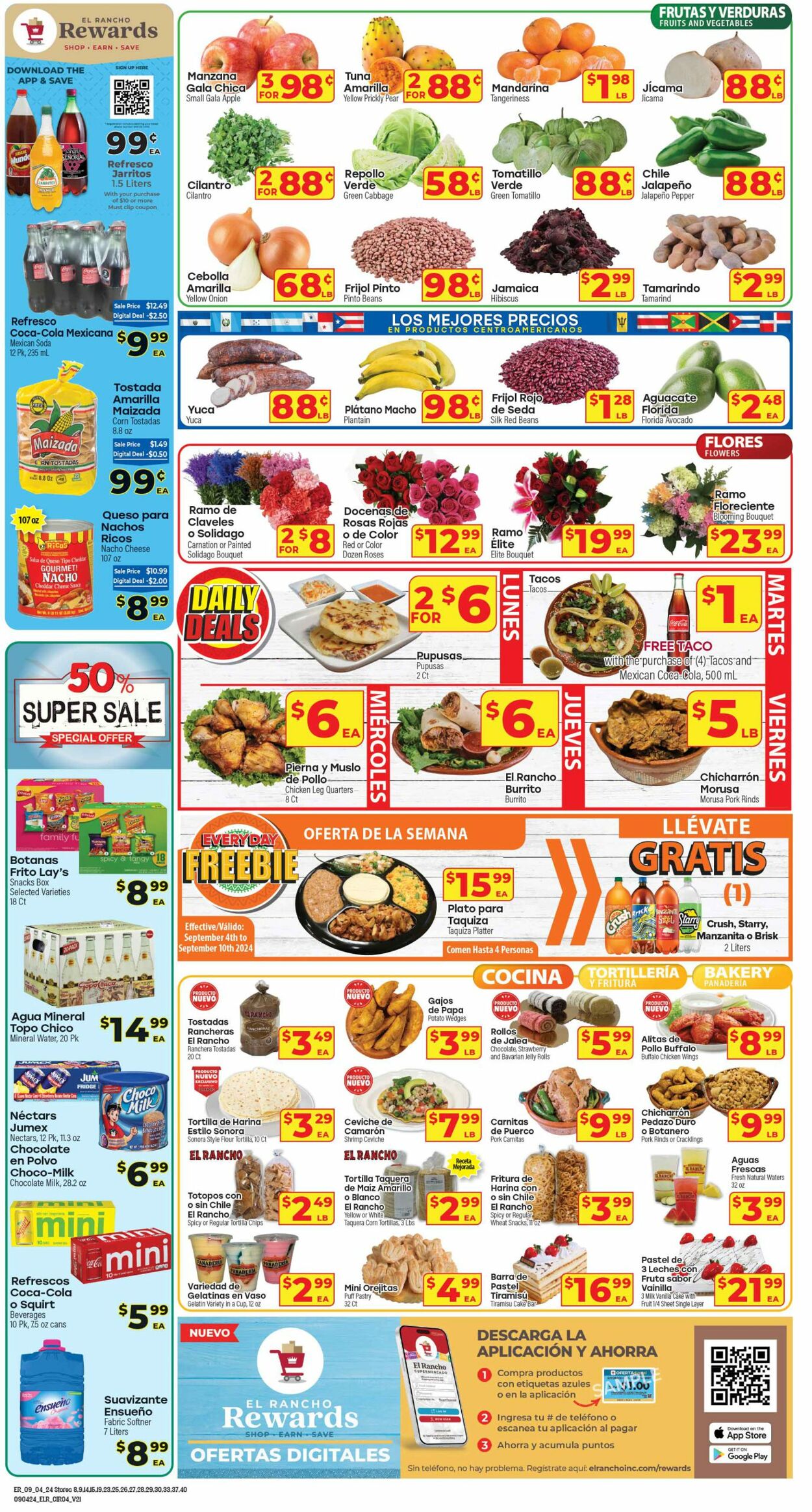 Weekly ad El Rancho 09/04/2024 - 09/10/2024