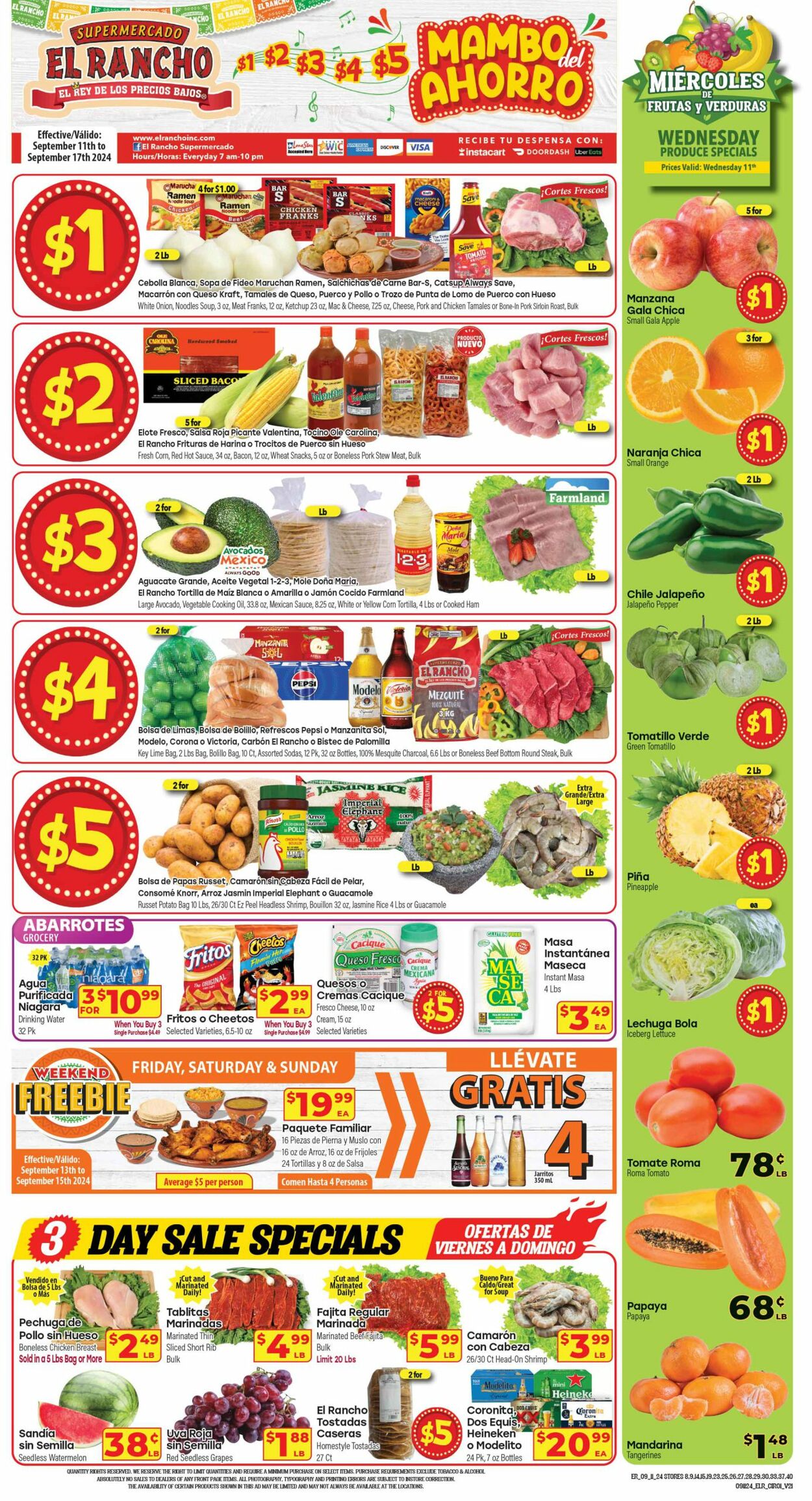 El Rancho Promotional weekly ads