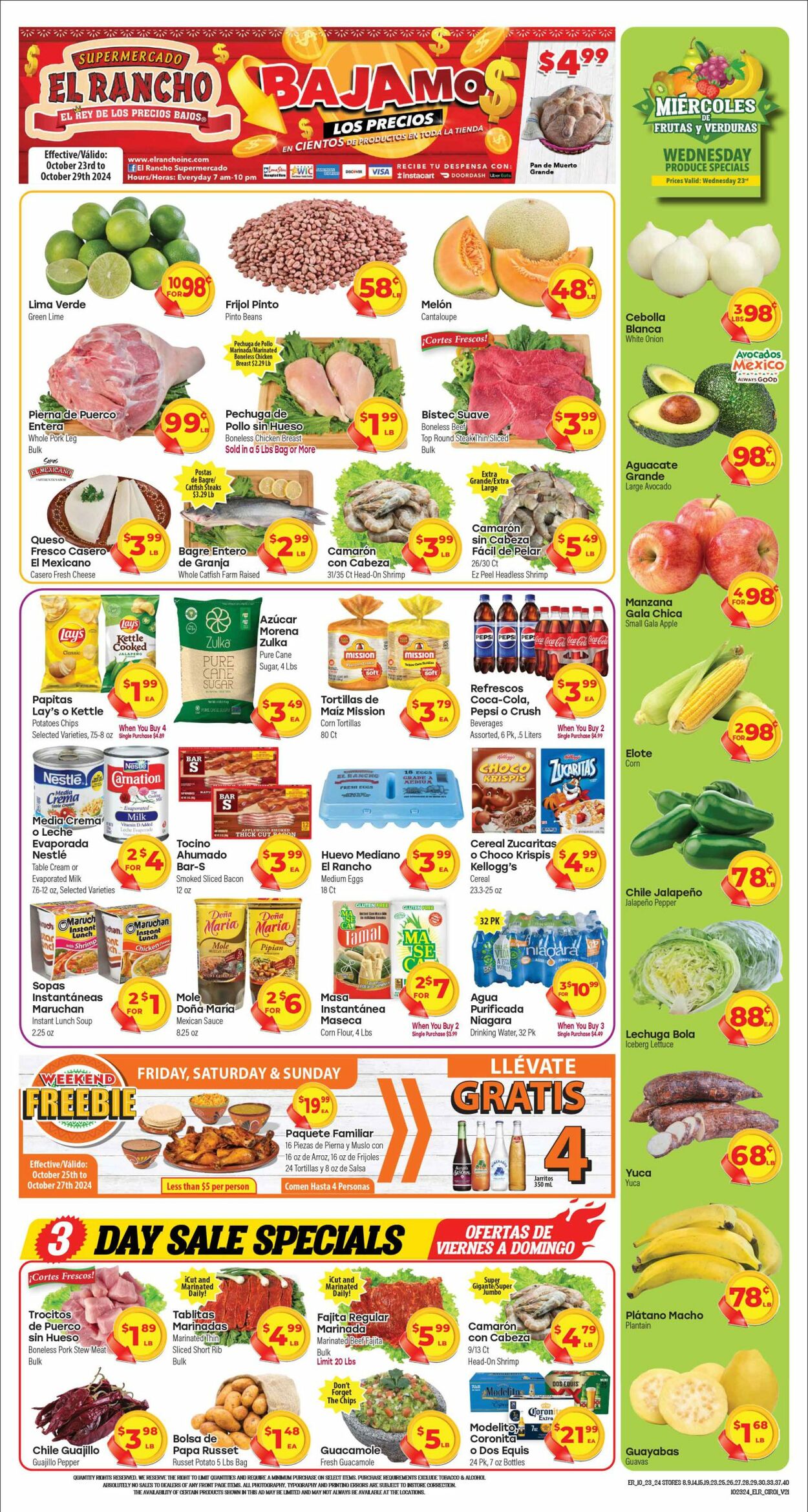 Weekly ad El Rancho 10/23/2024 - 10/29/2024