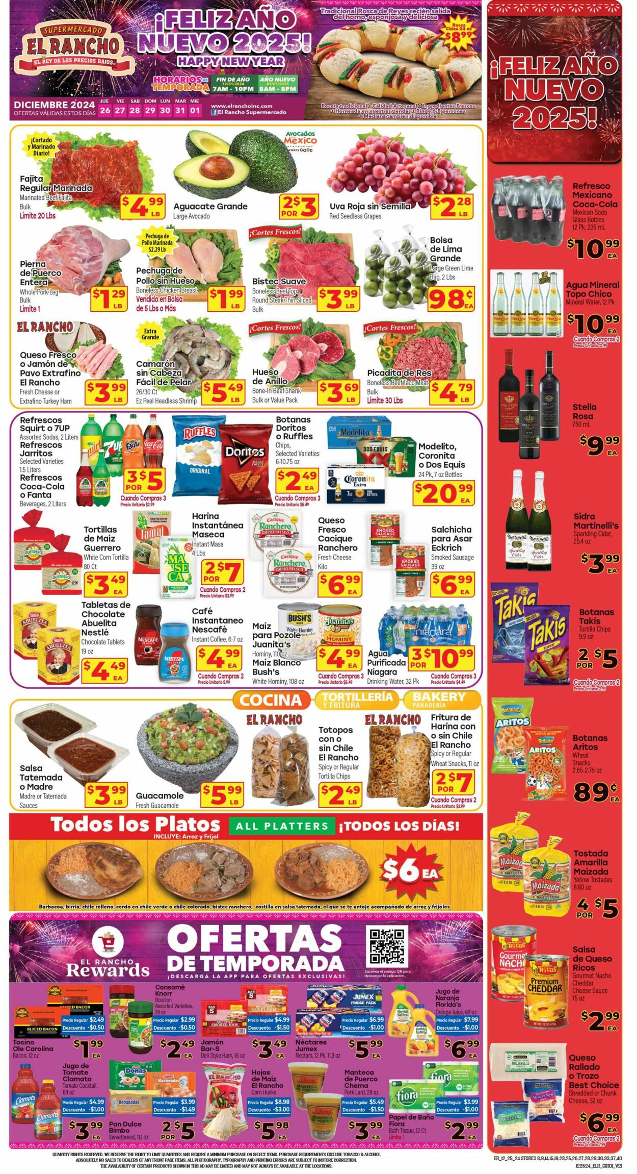 Weekly ad El Rancho 12/25/2024 - 12/31/2024