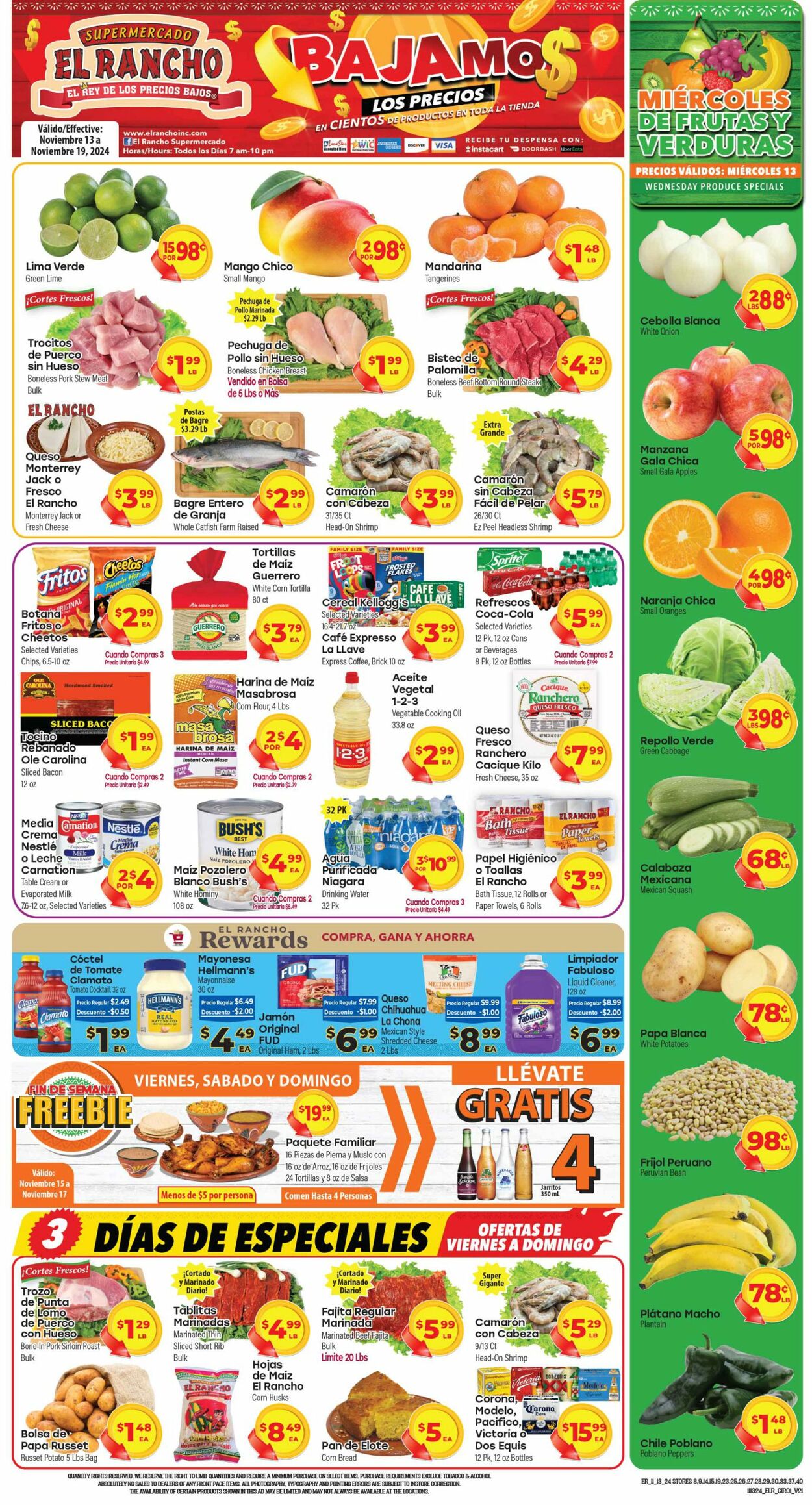 Weekly ad El Rancho 11/13/2024 - 11/19/2024