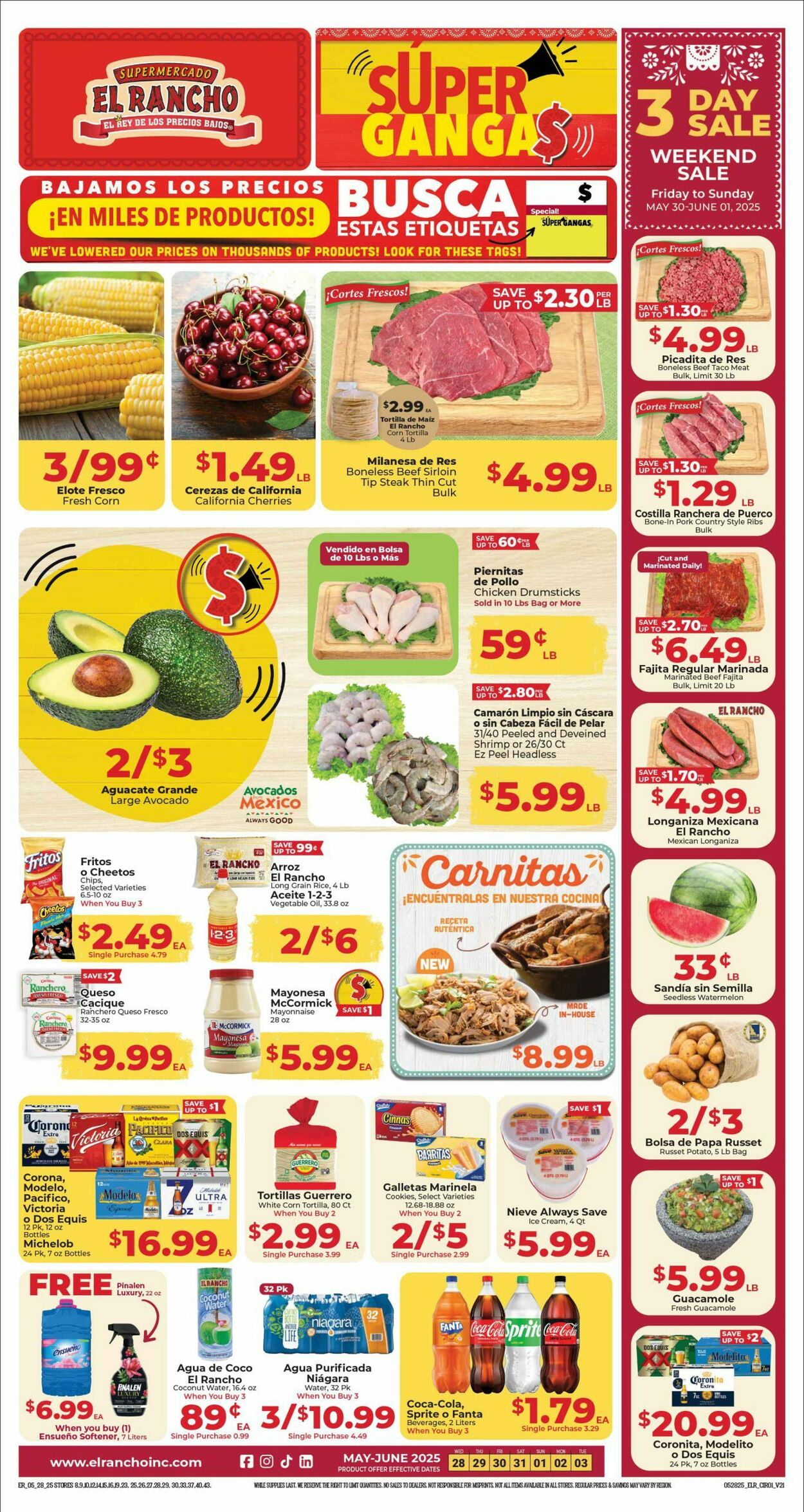 Weekly ad El Rancho 05/28/2025 - 06/03/2025