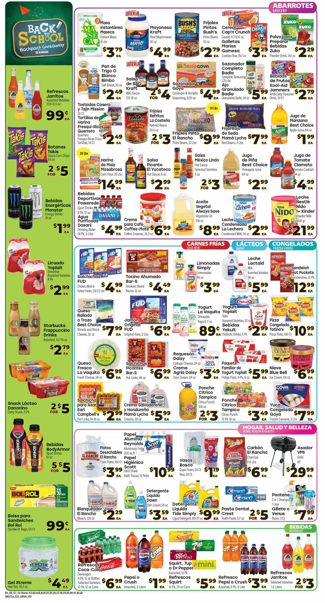 Weekly ad El Rancho 08/07/2024 - 08/13/2024