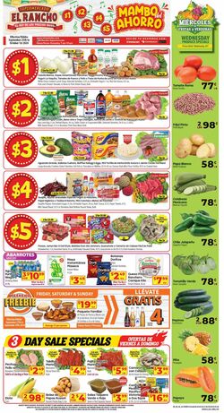 Weekly ad El Rancho 09/14/2022 - 09/20/2022