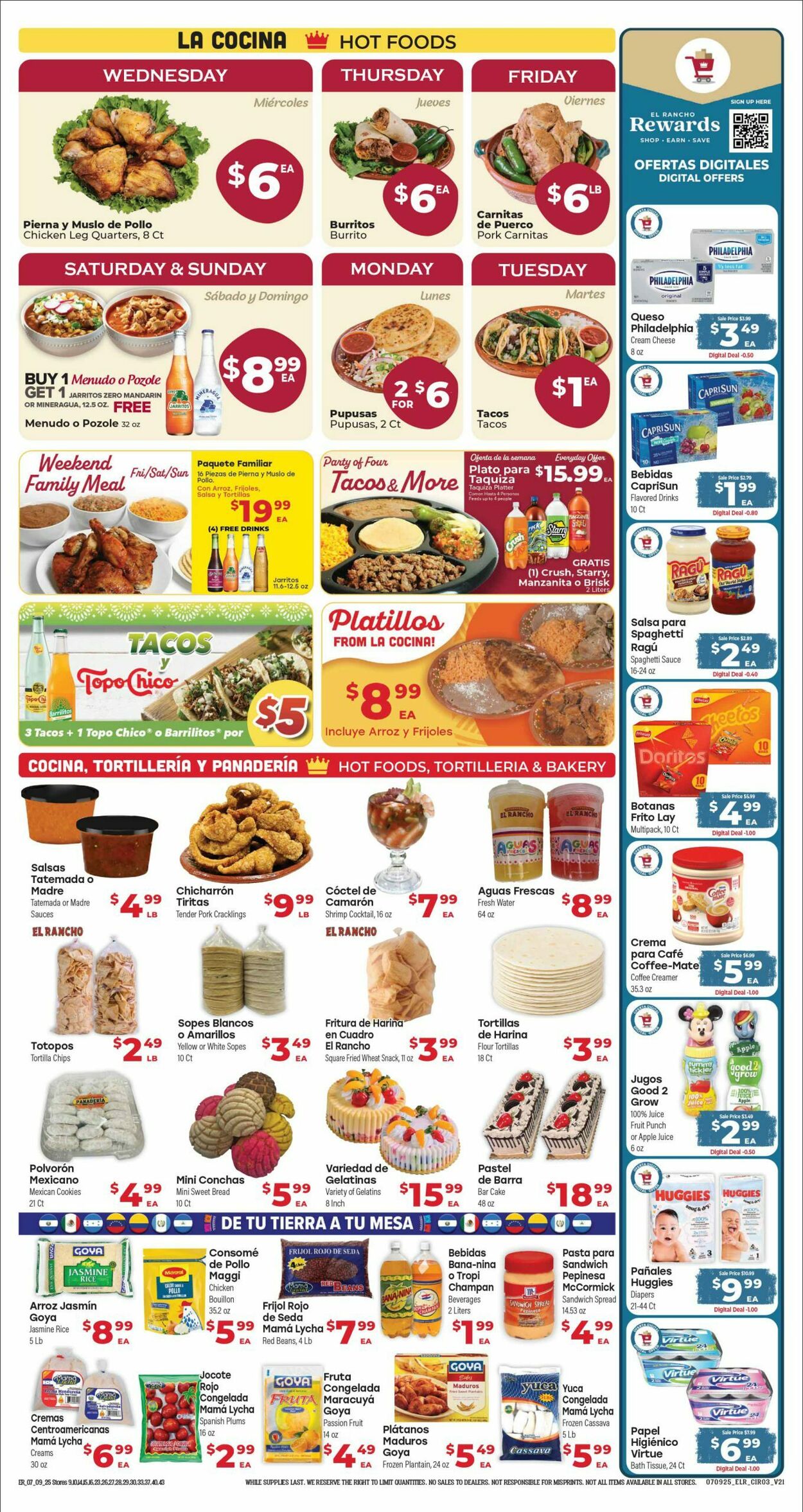 Weekly ad El Rancho 07/09/2025 - 07/15/2025