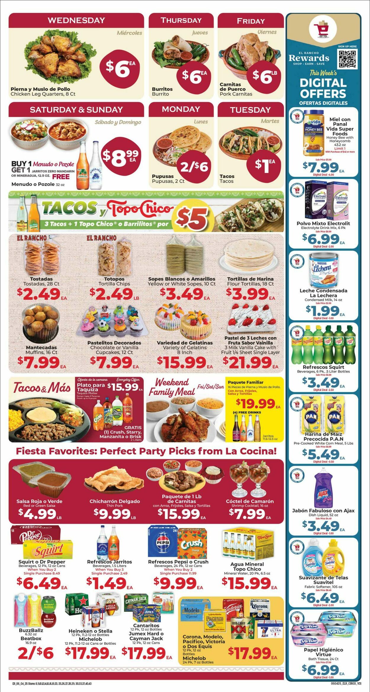 Weekly ad El Rancho 06/04/2025 - 06/10/2025