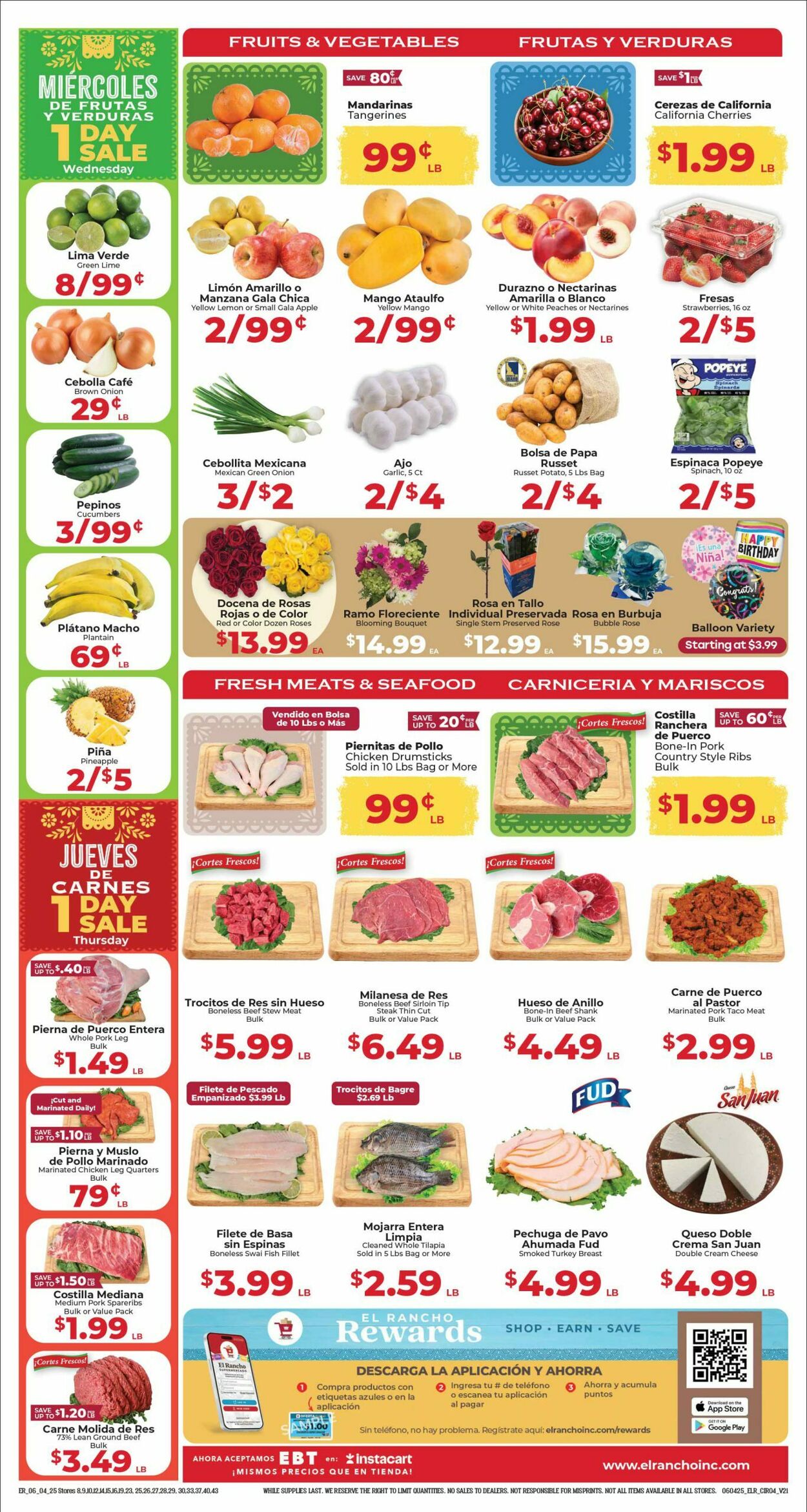 Weekly ad El Rancho 06/04/2025 - 06/10/2025