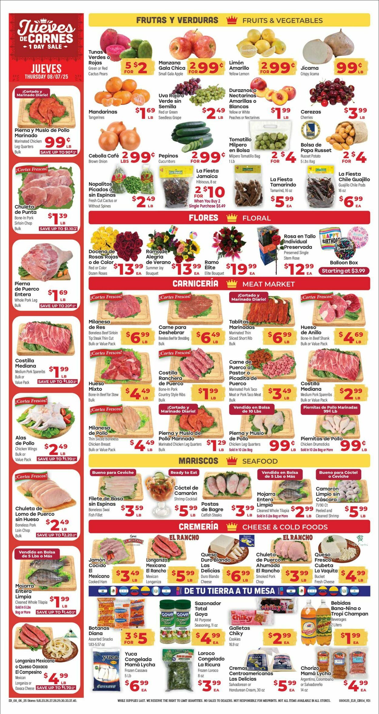 Weekly ad El Rancho 08/06/2025 - 08/12/2025
