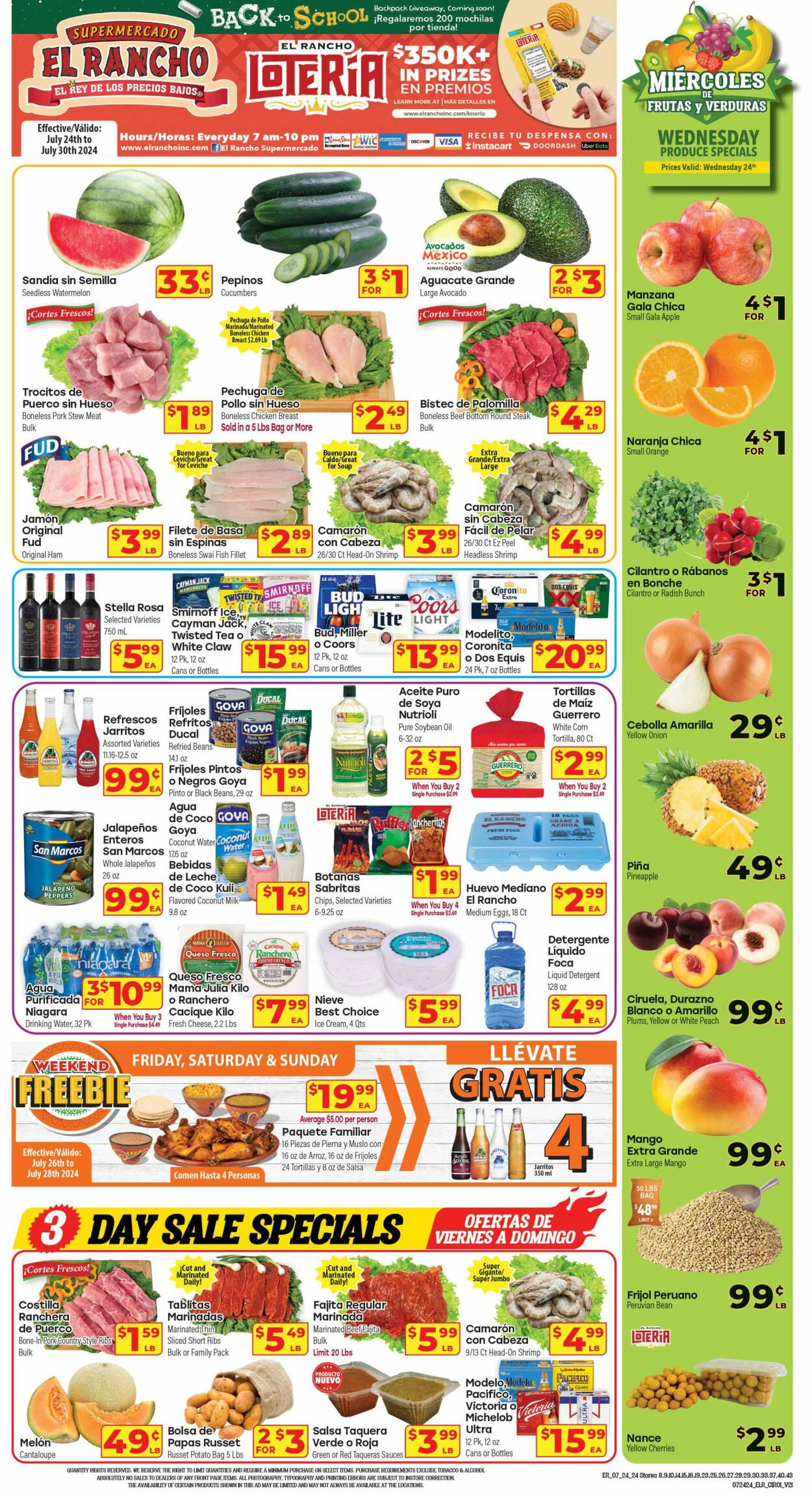 Weekly ad El Rancho 07/24/2024 - 07/30/2024