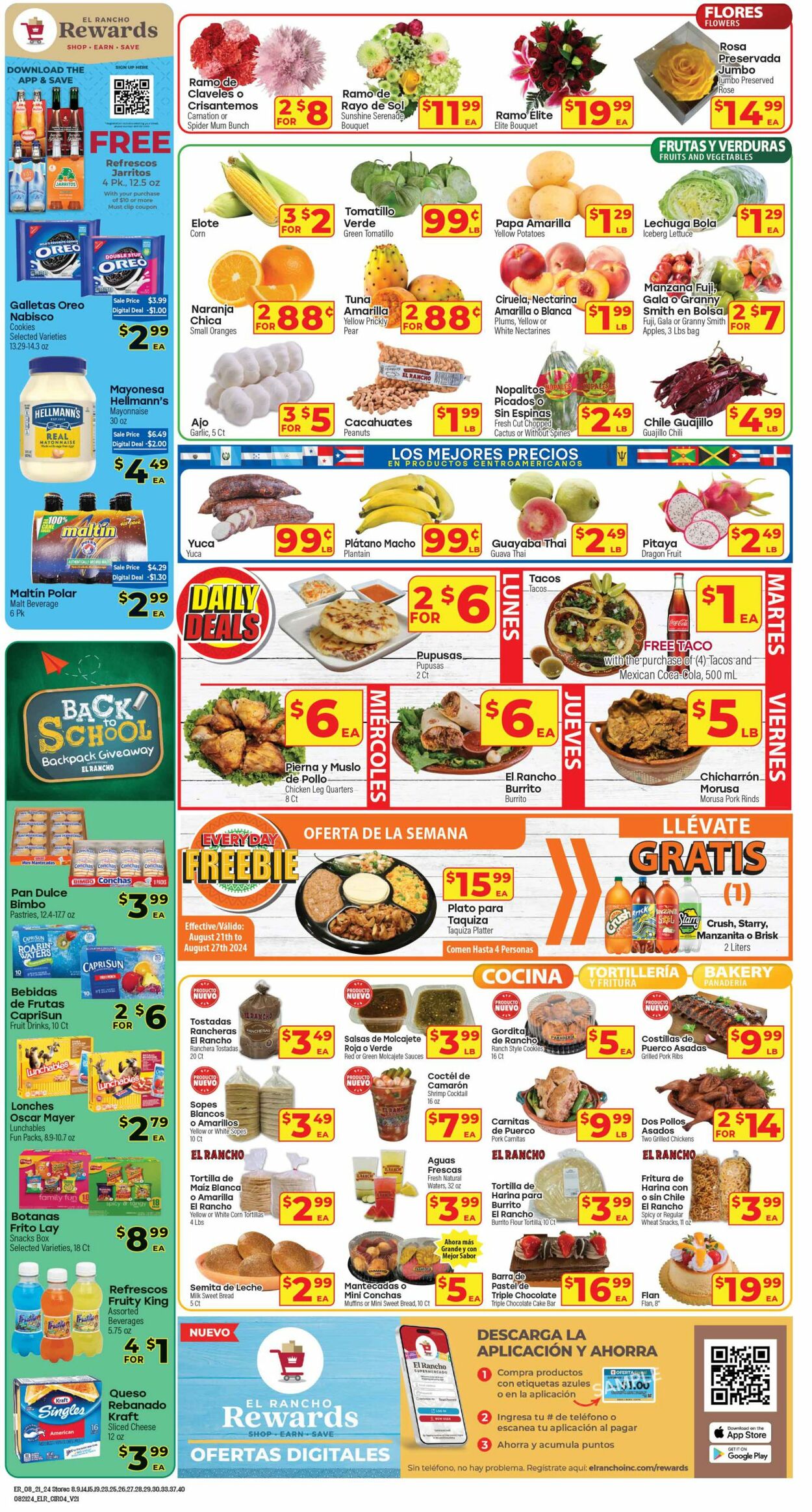 Weekly ad El Rancho 08/21/2024 - 08/27/2024