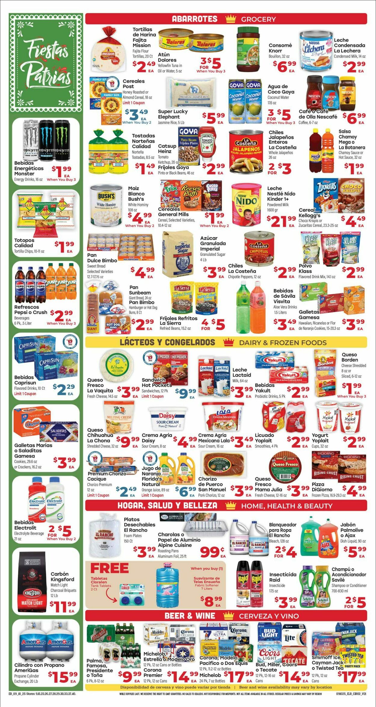 Weekly ad El Rancho 09/10/2025 - 09/16/2025