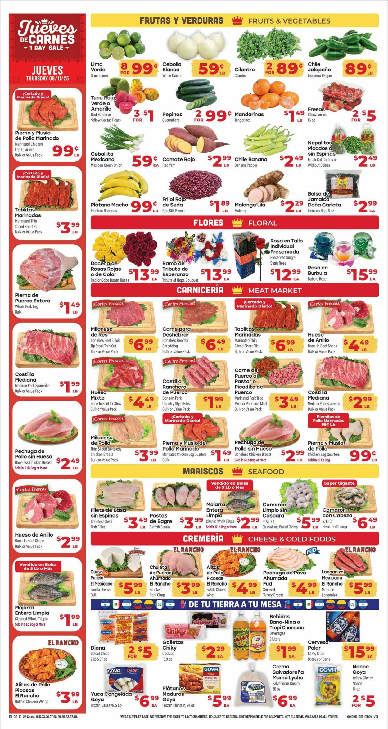 Weekly ad El Rancho 09/10/2025 - 09/16/2025
