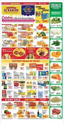 Weekly ad El Rancho 09/10/2025 - 09/16/2025