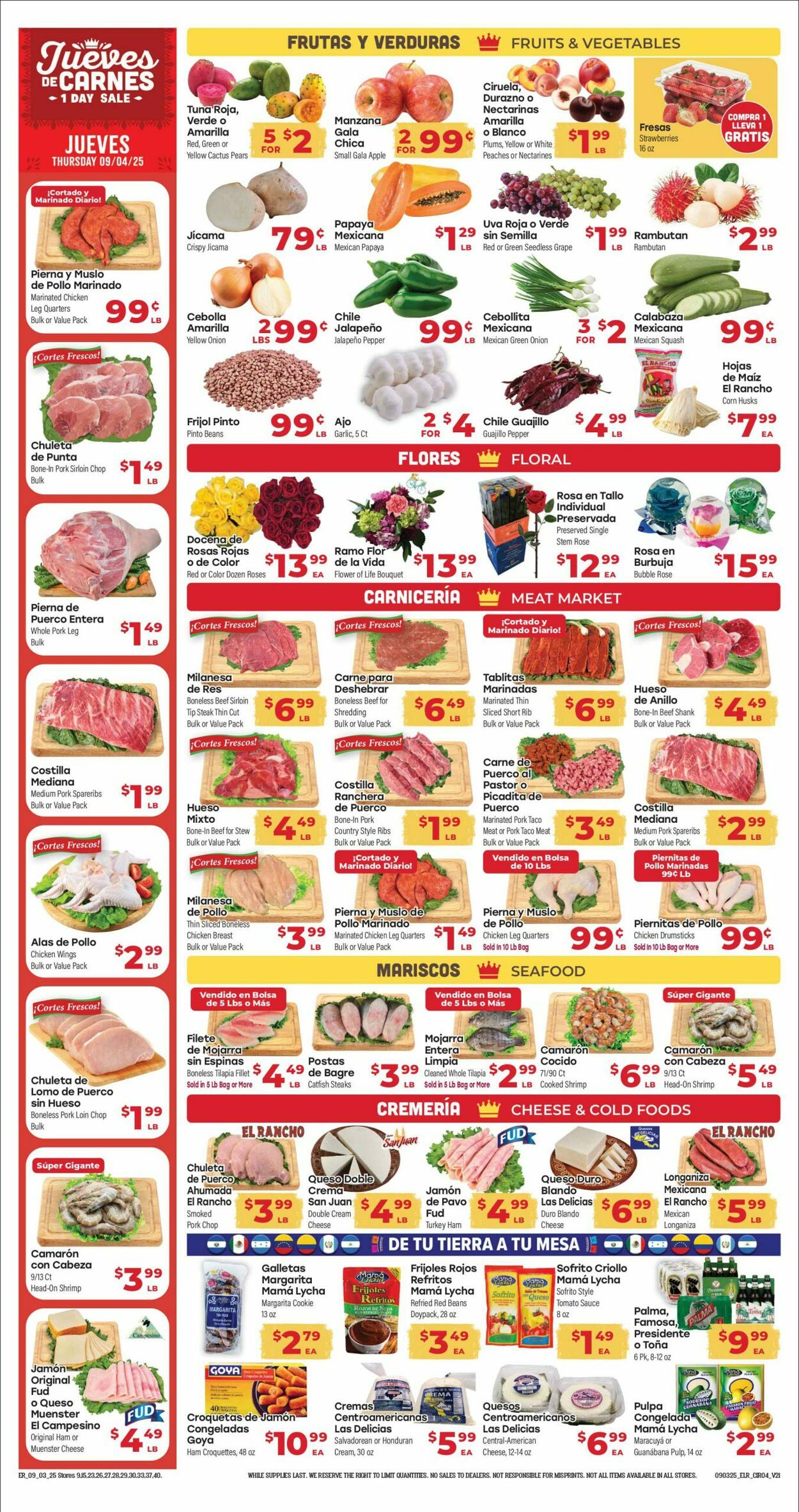 Weekly ad El Rancho 09/03/2025 - 09/09/2025
