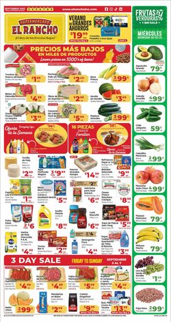Weekly ad El Rancho 09/03/2025 - 09/09/2025