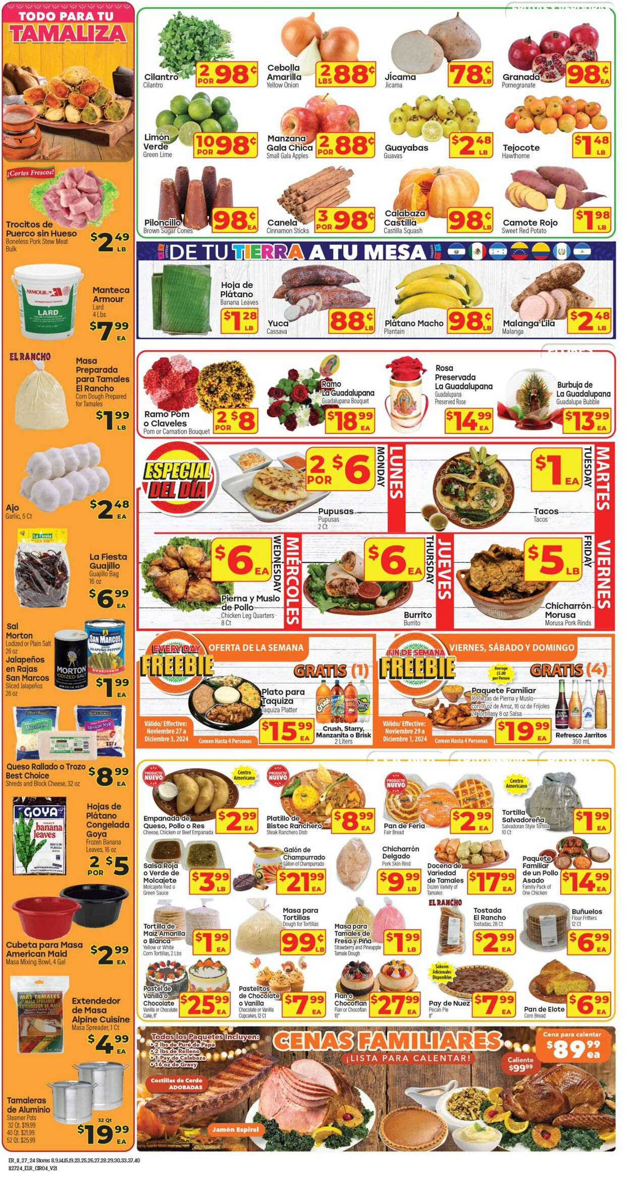 Weekly ad El Rancho 11/27/2024 - 12/03/2024