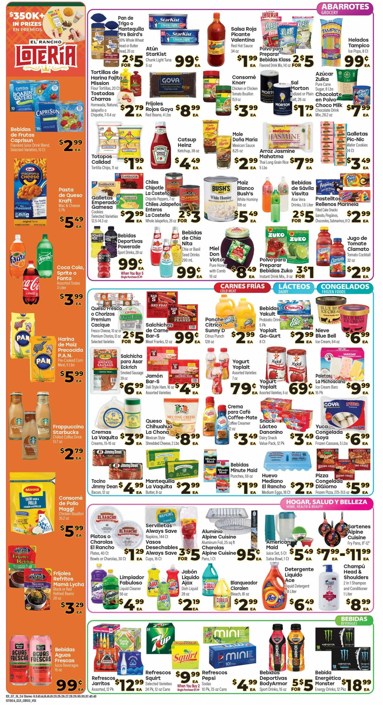 Weekly ad El Rancho 07/31/2024 - 08/06/2024